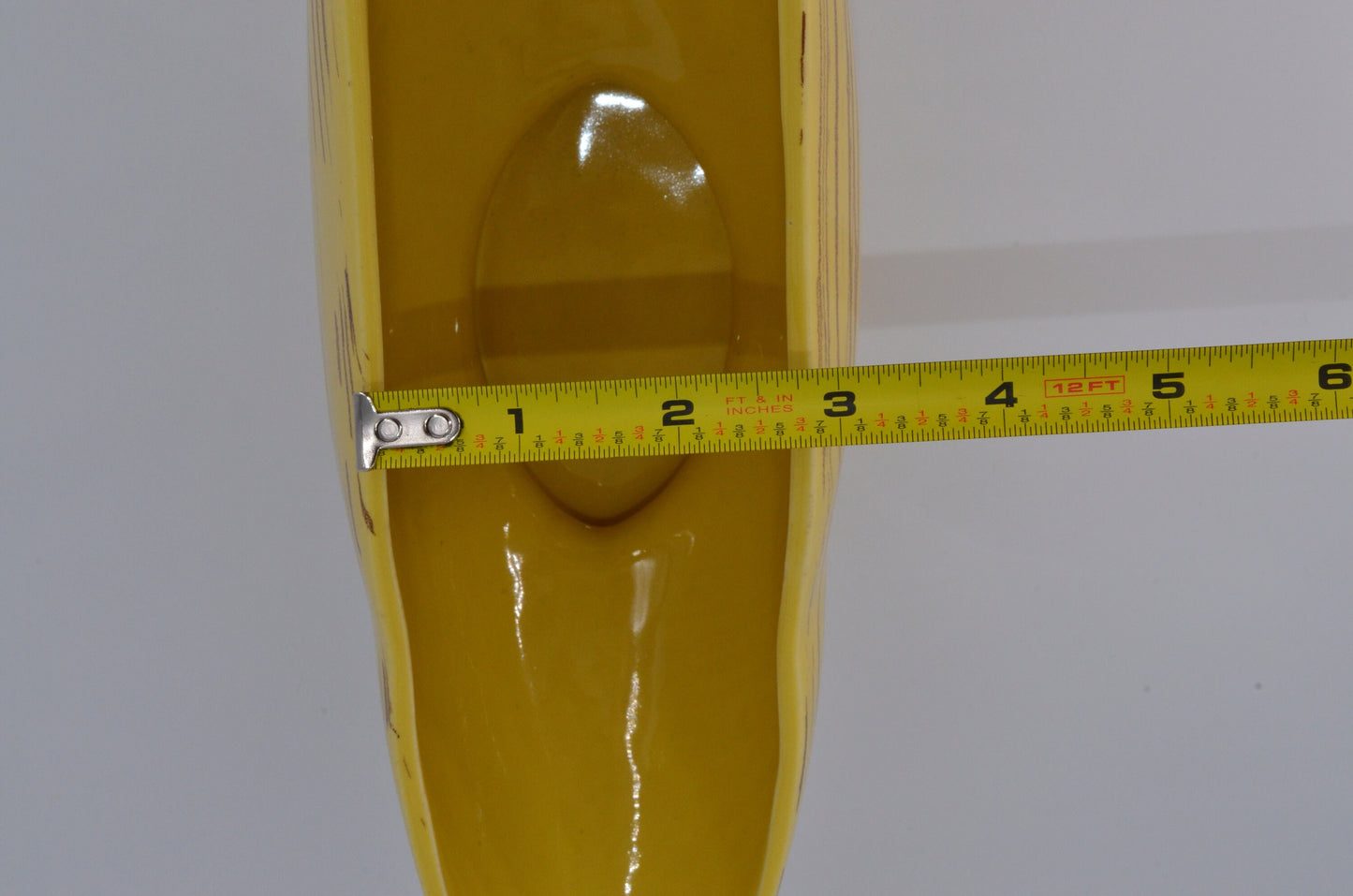 Vintage McCoy Pottery - Planter - Harmony Line - Golden Yellow with Brown Lines - Fall Centerpiece