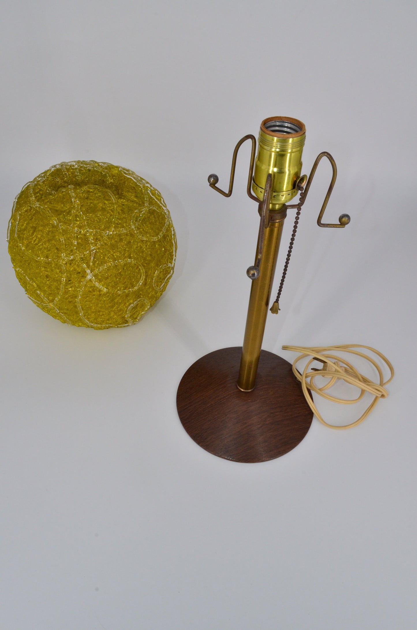 Spaghetti Acrylic Tabletop Lamp - 1970s