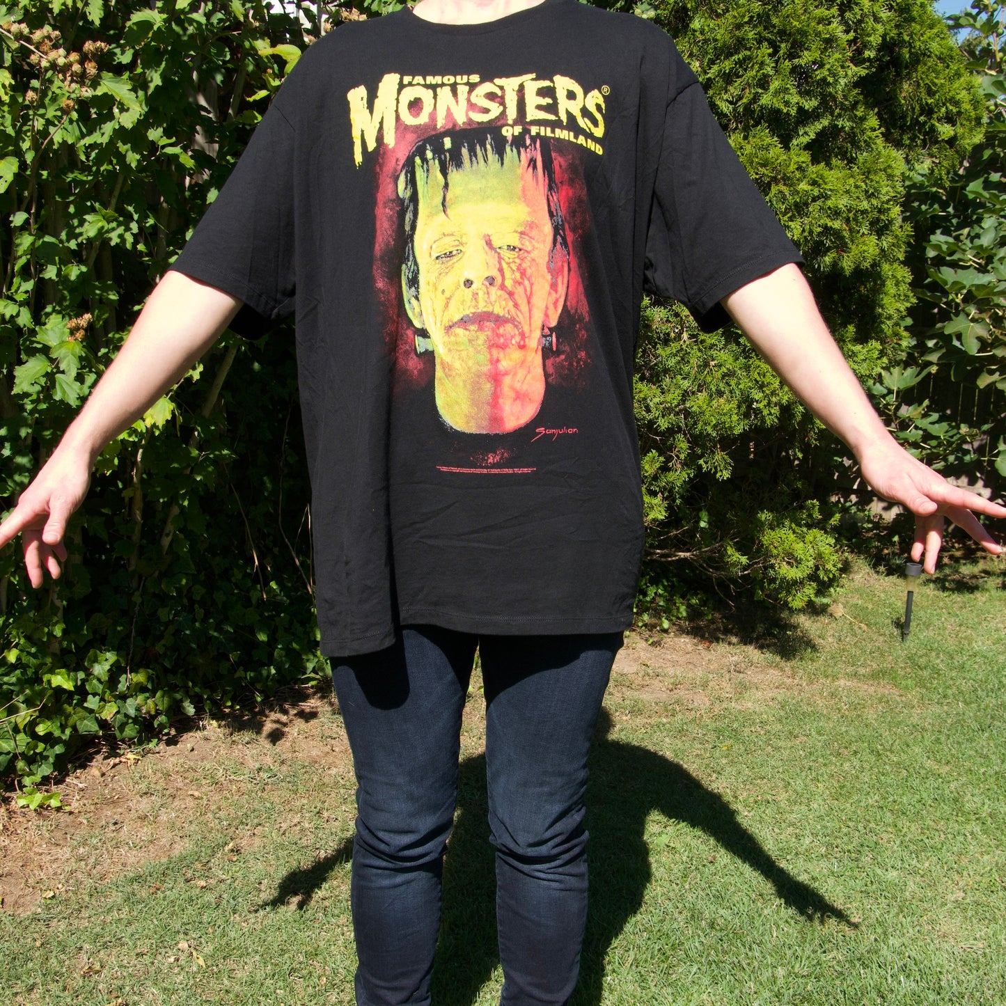 Frankenstein Oversize Tee - Famous Monsters of Filmland - Halloween Costume