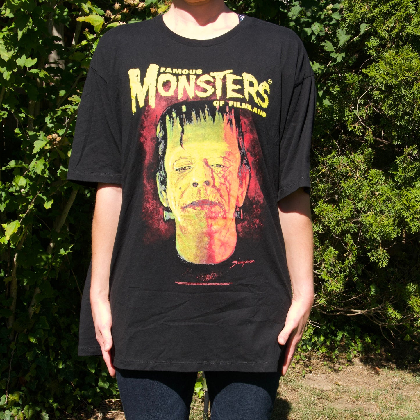 Frankenstein Oversize Tee - Famous Monsters of Filmland - Halloween Costume