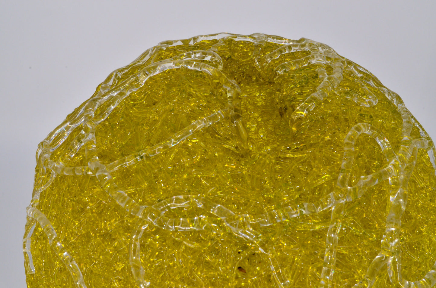 Spaghetti Acrylic Tabletop Lamp - 1970s