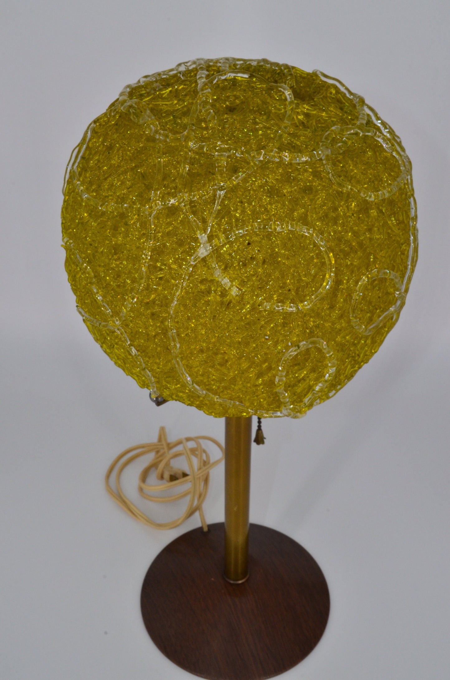 Spaghetti Acrylic Tabletop Lamp - 1970s