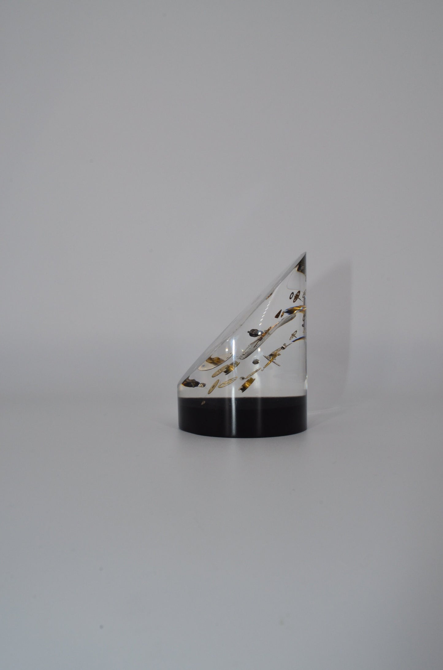 Acrylic Sculpture - Exploded Watch Parts - Lanco Mod 11 DeLuxe