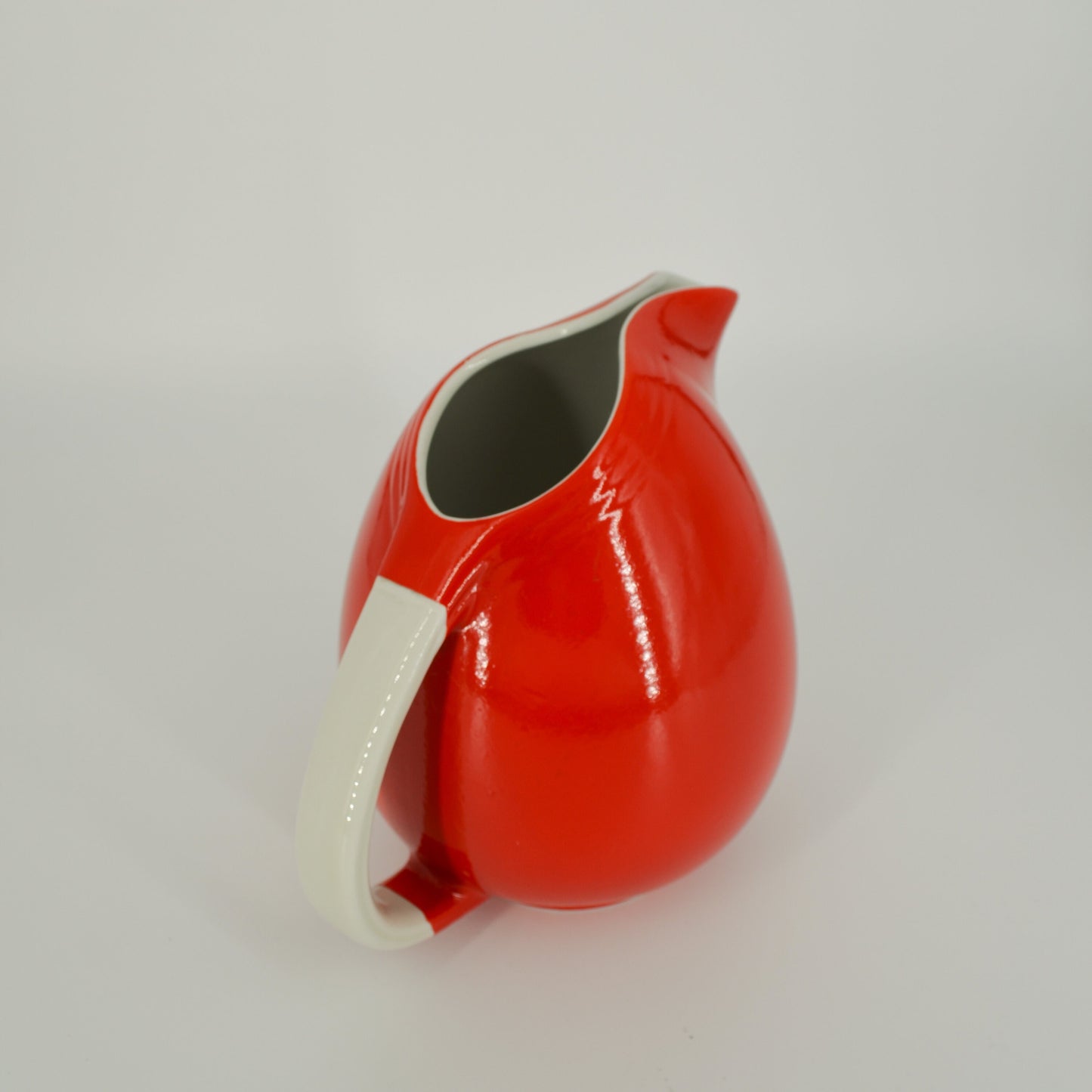 Hall Red Ceramic Pitcher - Christmas Pitcher - Retro Kitchen