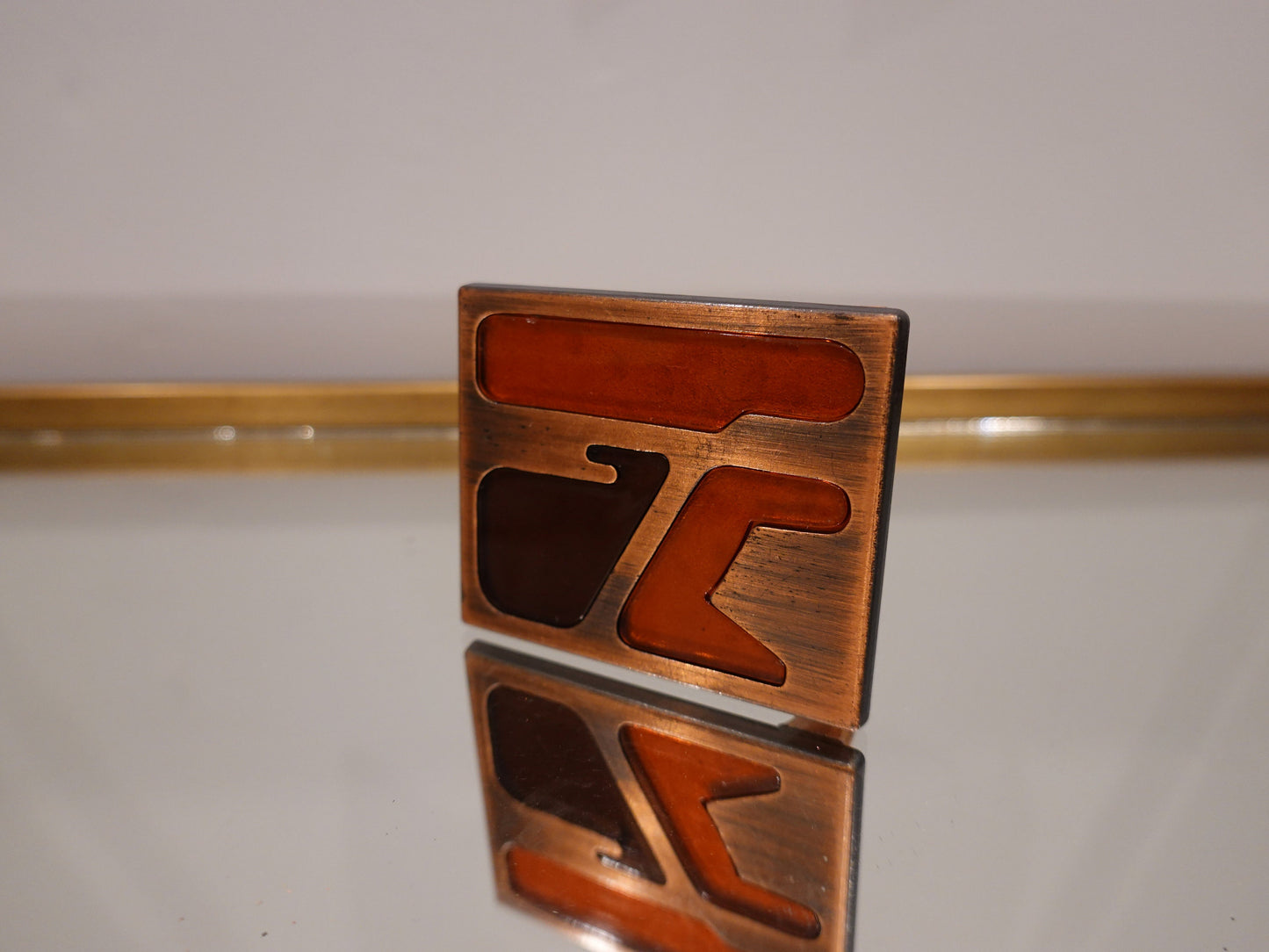 70's Belt Buckle - Groovy MCM Hippy Boho Accessory