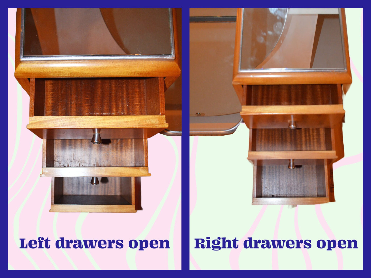 Local Pickup Only - Rare Art Deco Vanity Attr. Paul Frankl - 1930s 1940s