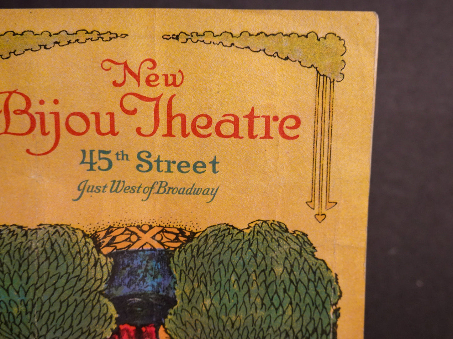 1910s - 1920s NYC Broadway Theater Programs - Empire Theater, New Bijou Theater, Liberty Theater - The Magazine Theater Program