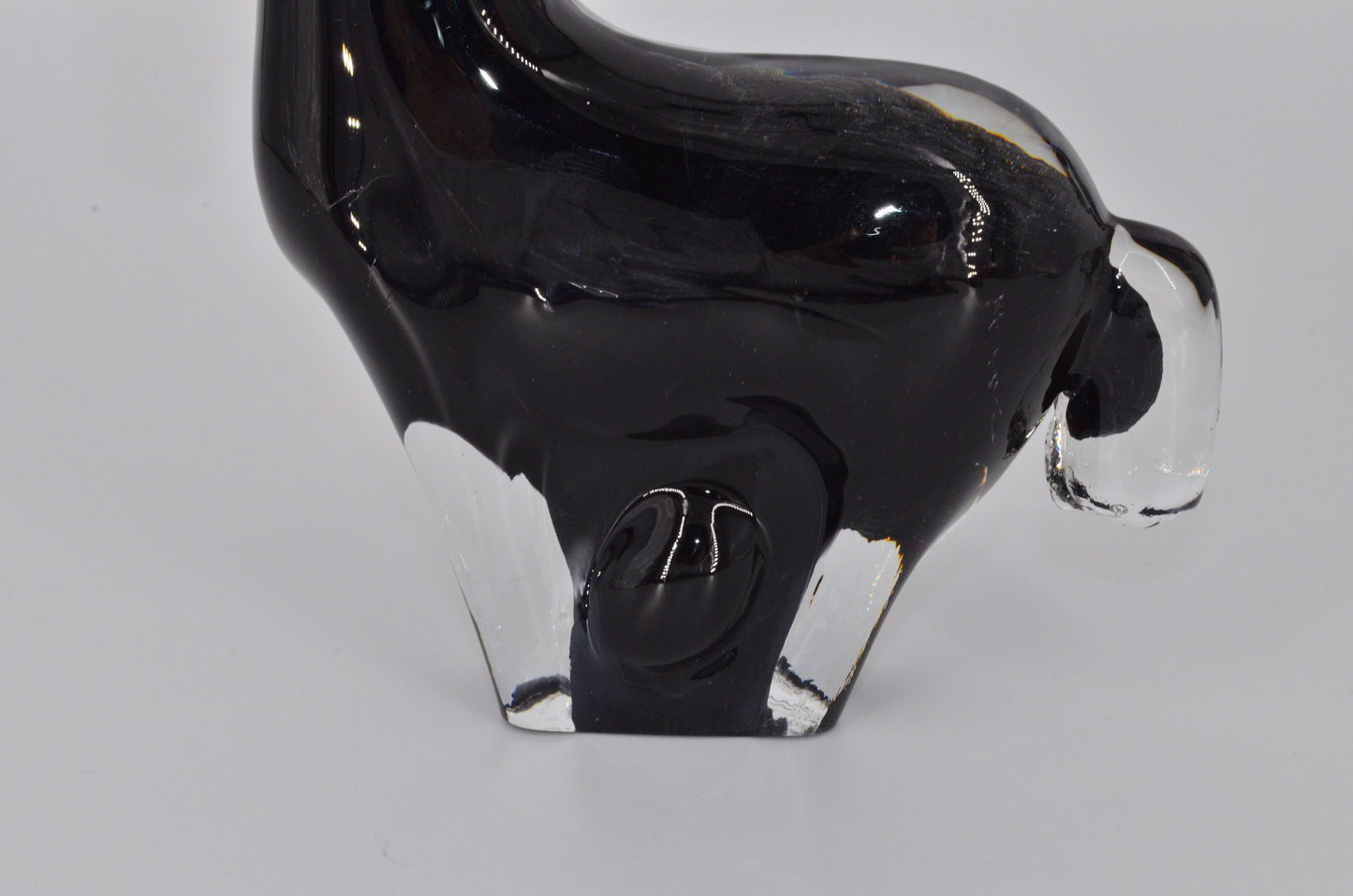 Reijmyre Sweden Art Glass - Vintage Handblown Glass Horse
