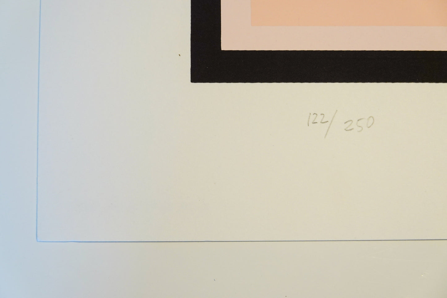 Jurgen Peters Window Motif Serigraph Silkscreen Print, 1982 - Numbered 122/250