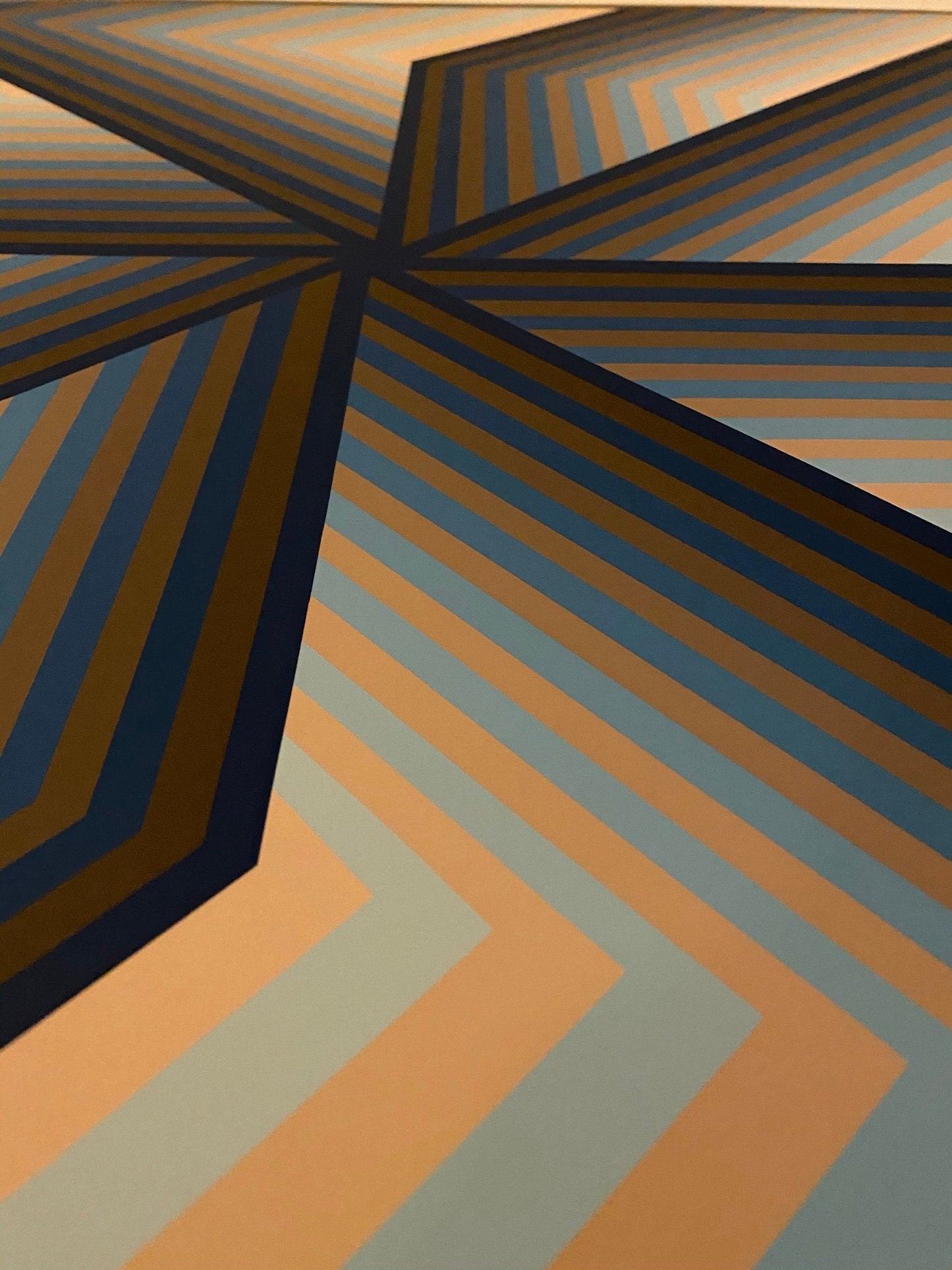 Op Art Serigraph by Jurgen Peters, "Pinwheel" - Numbered 245/250 - 1980