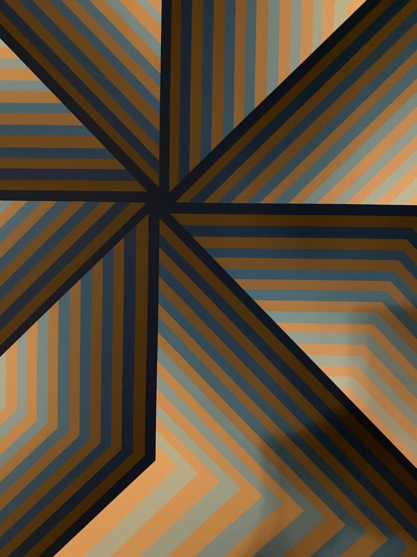 Op Art Serigraph by Jurgen Peters, "Pinwheel" - Numbered 245/250 - 1980