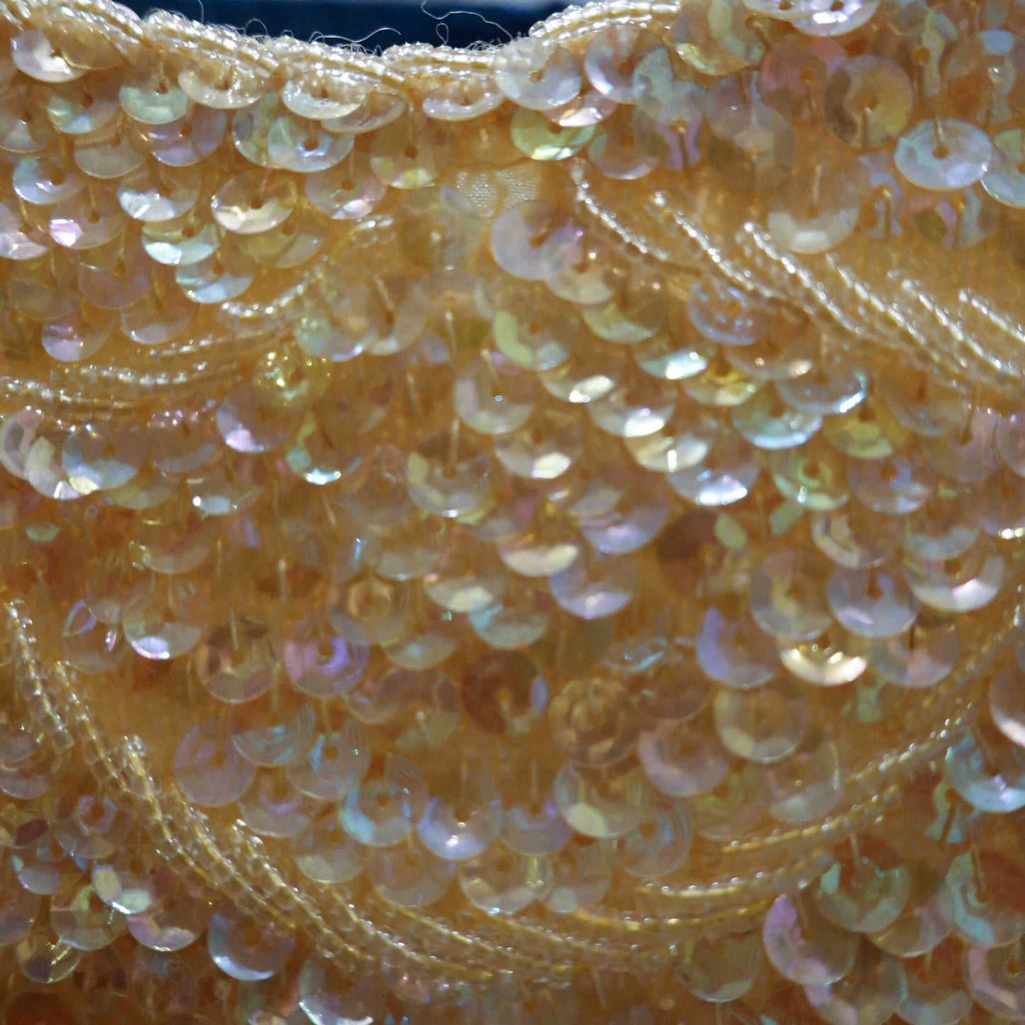 Vintage Sequin Top - Saks Fifth Avenue - 1960's - Vintage Designer Crop Top
