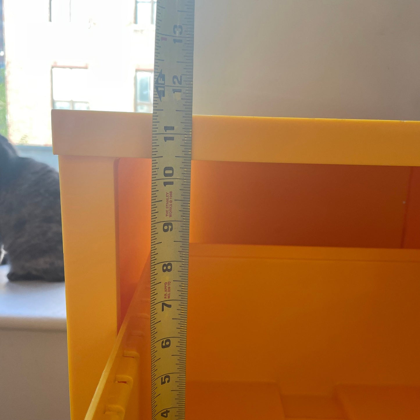 70's Mod Plastic File Cabinet - Akron Ohio