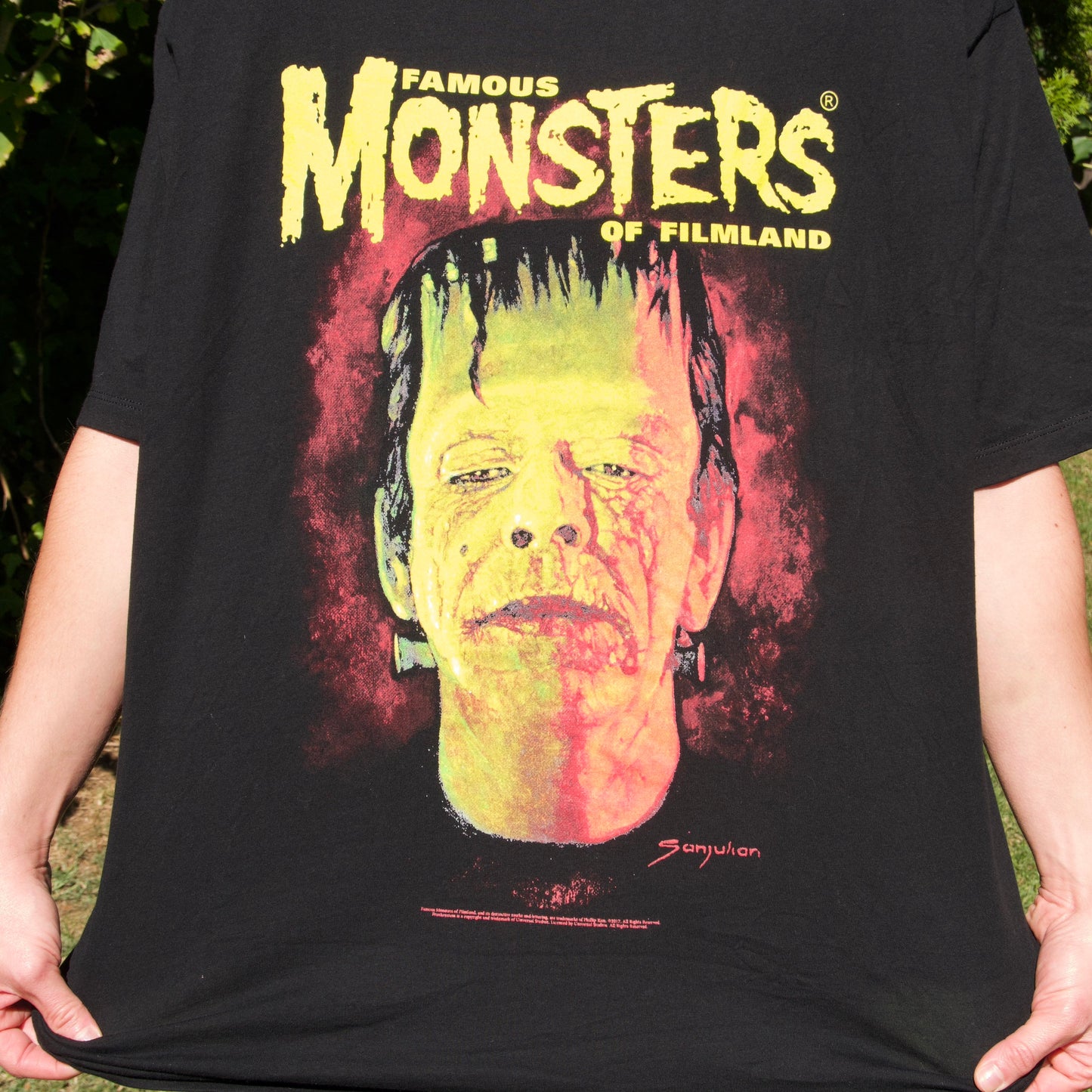 Frankenstein Oversize Tee - Famous Monsters of Filmland - Halloween Costume