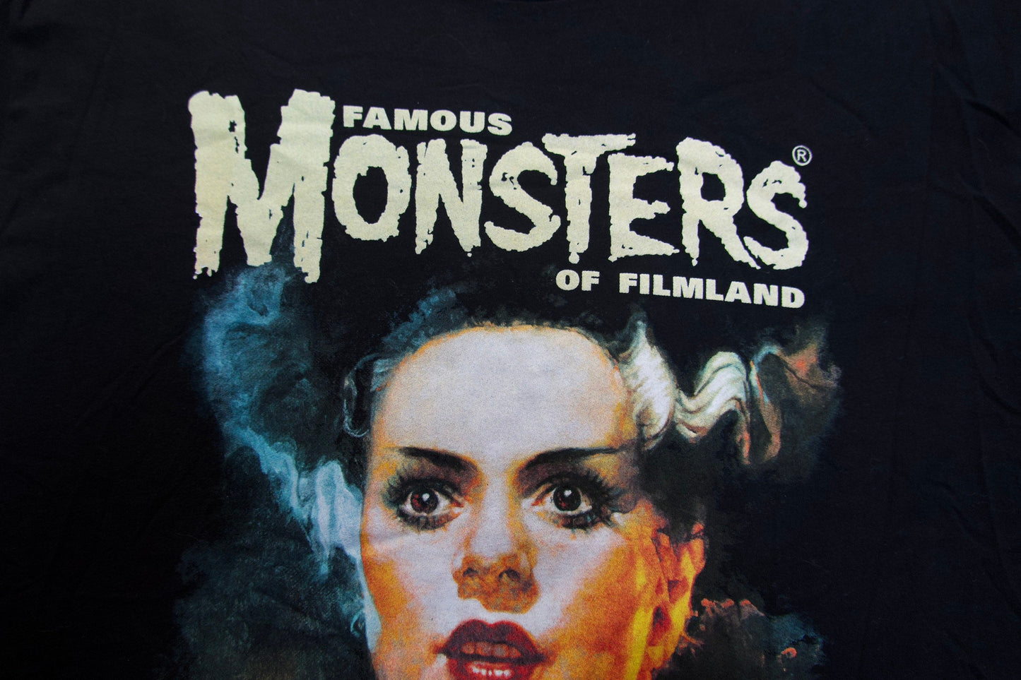 Bride of Frankenstein Oversize Tee - Famous Monsters of Filmland - Halloween Costume