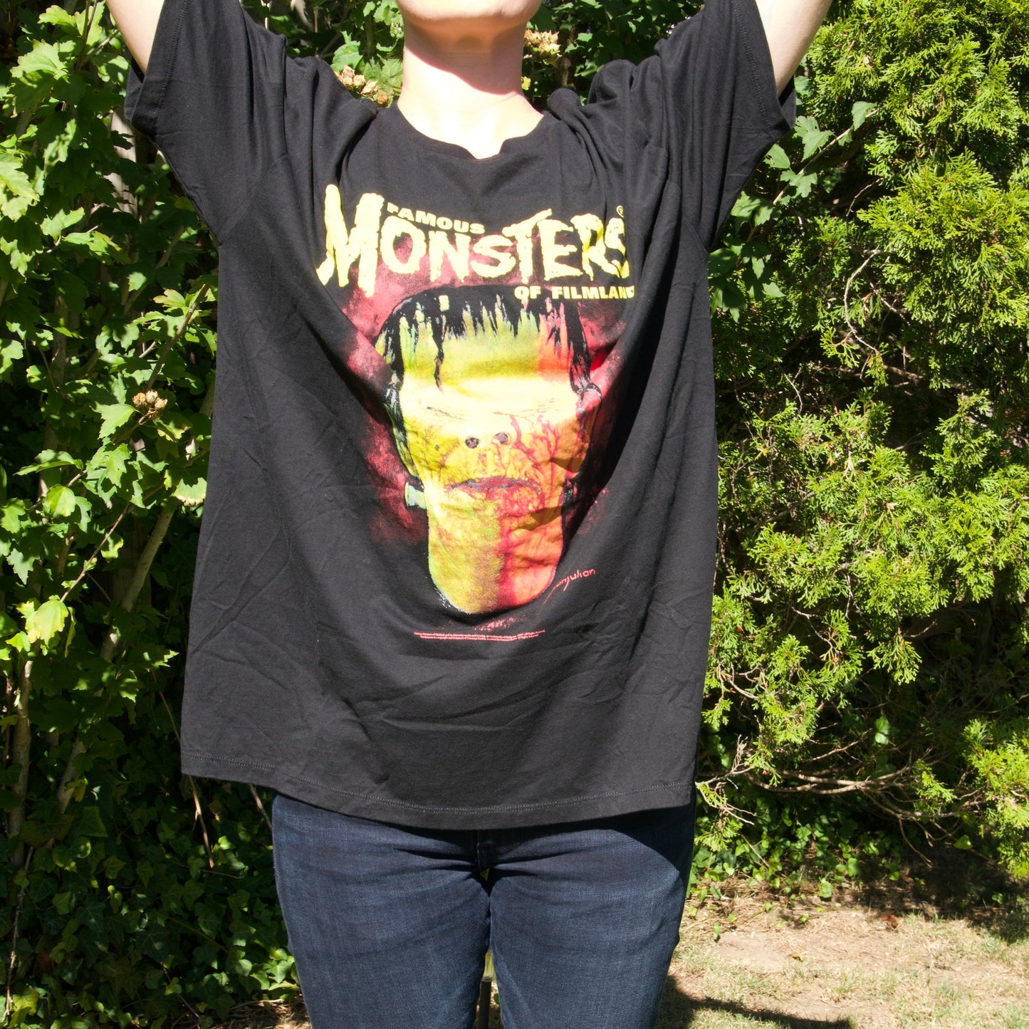 Frankenstein Oversize Tee - Famous Monsters of Filmland - Halloween Costume