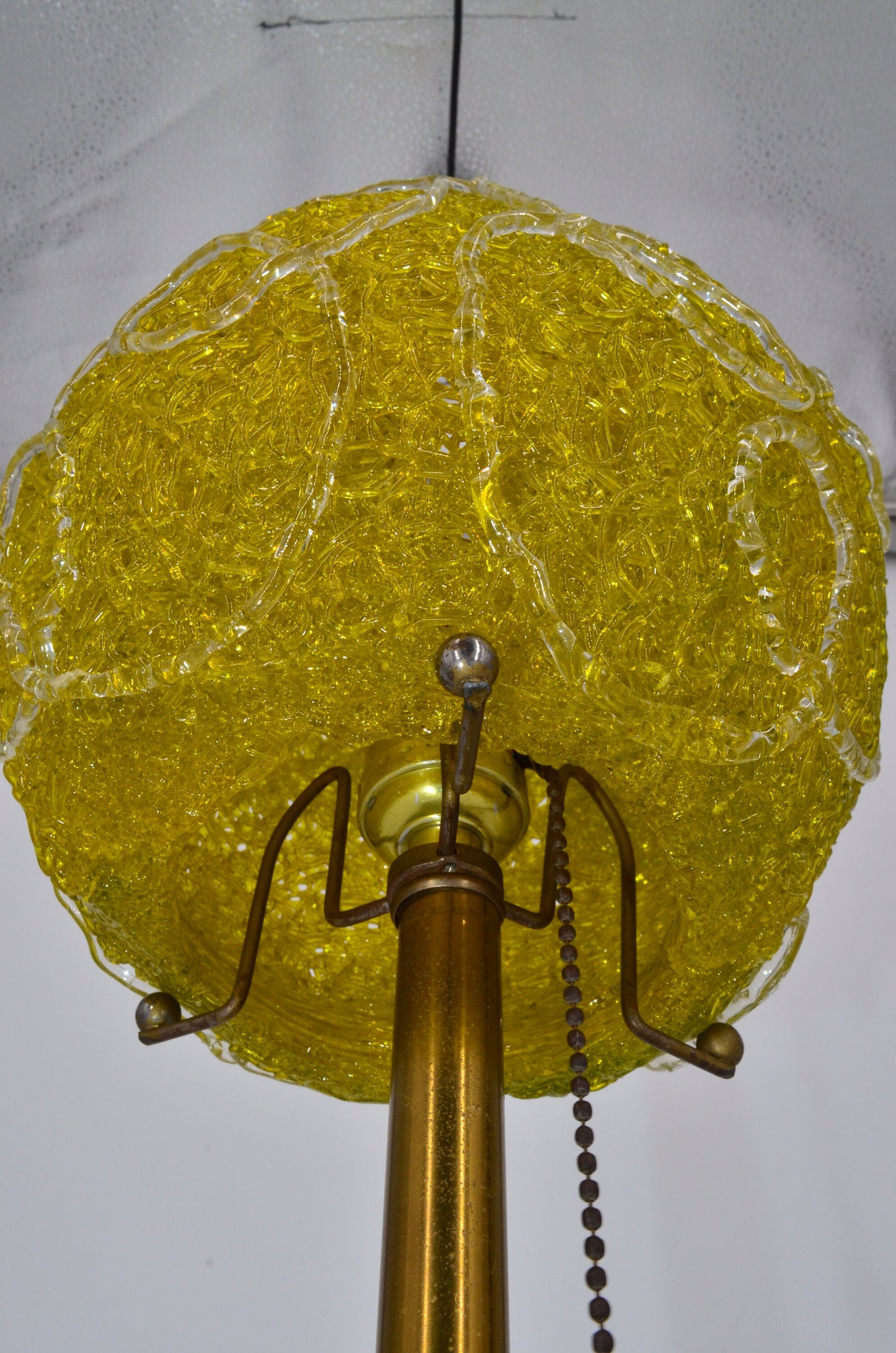 Spaghetti Acrylic Tabletop Lamp - 1970s