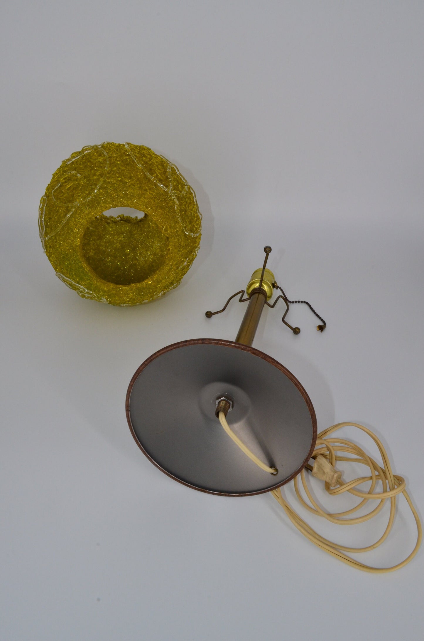 Spaghetti Acrylic Tabletop Lamp - 1970s