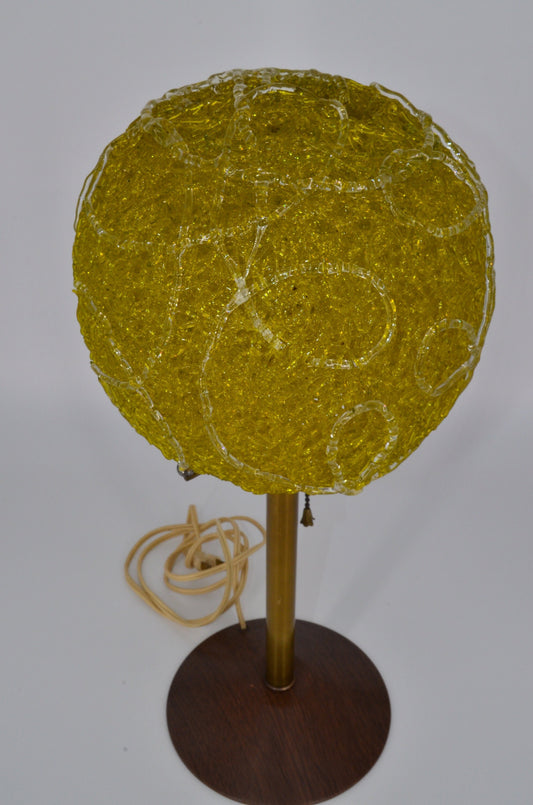 Spaghetti Acrylic Tabletop Lamp - 1970s