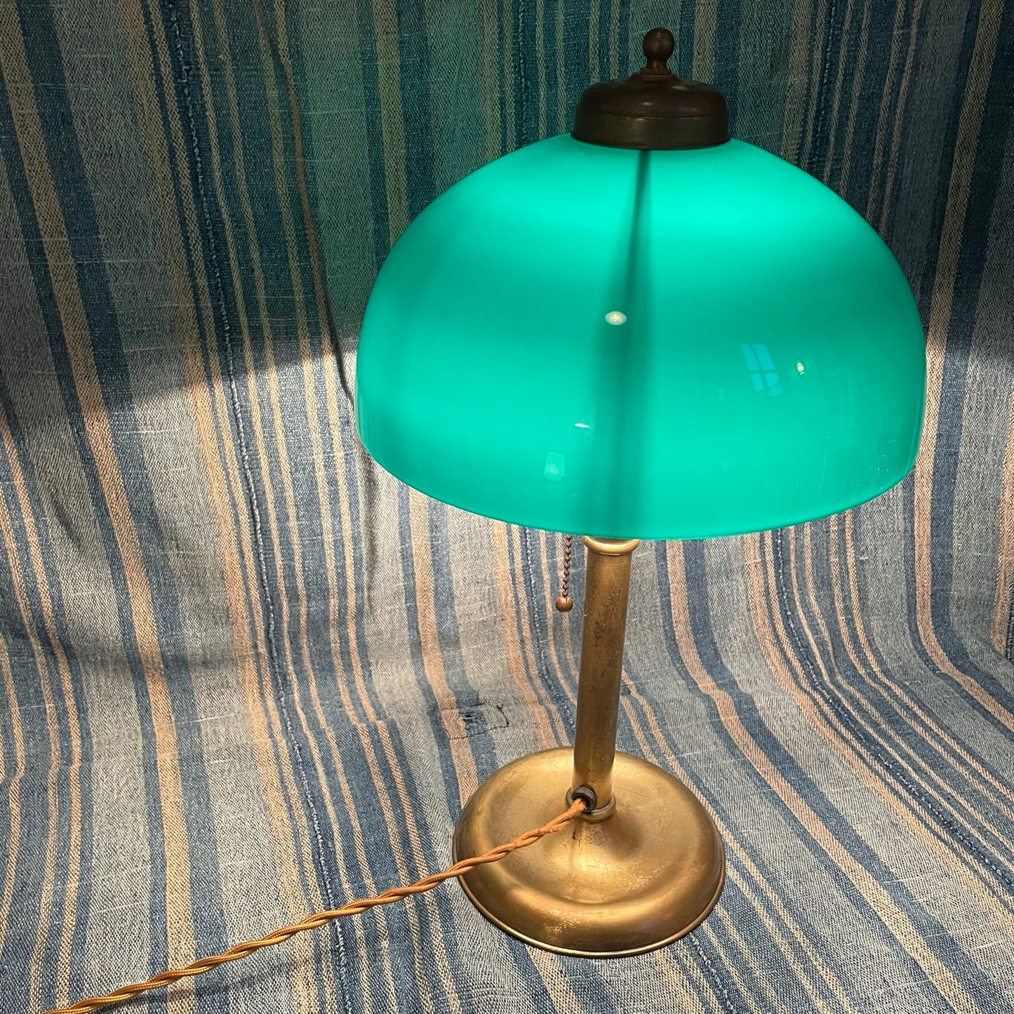Reserved for Bruce - 1916 Emeralite Table Lamp - Model 180 - Banker's Lamp