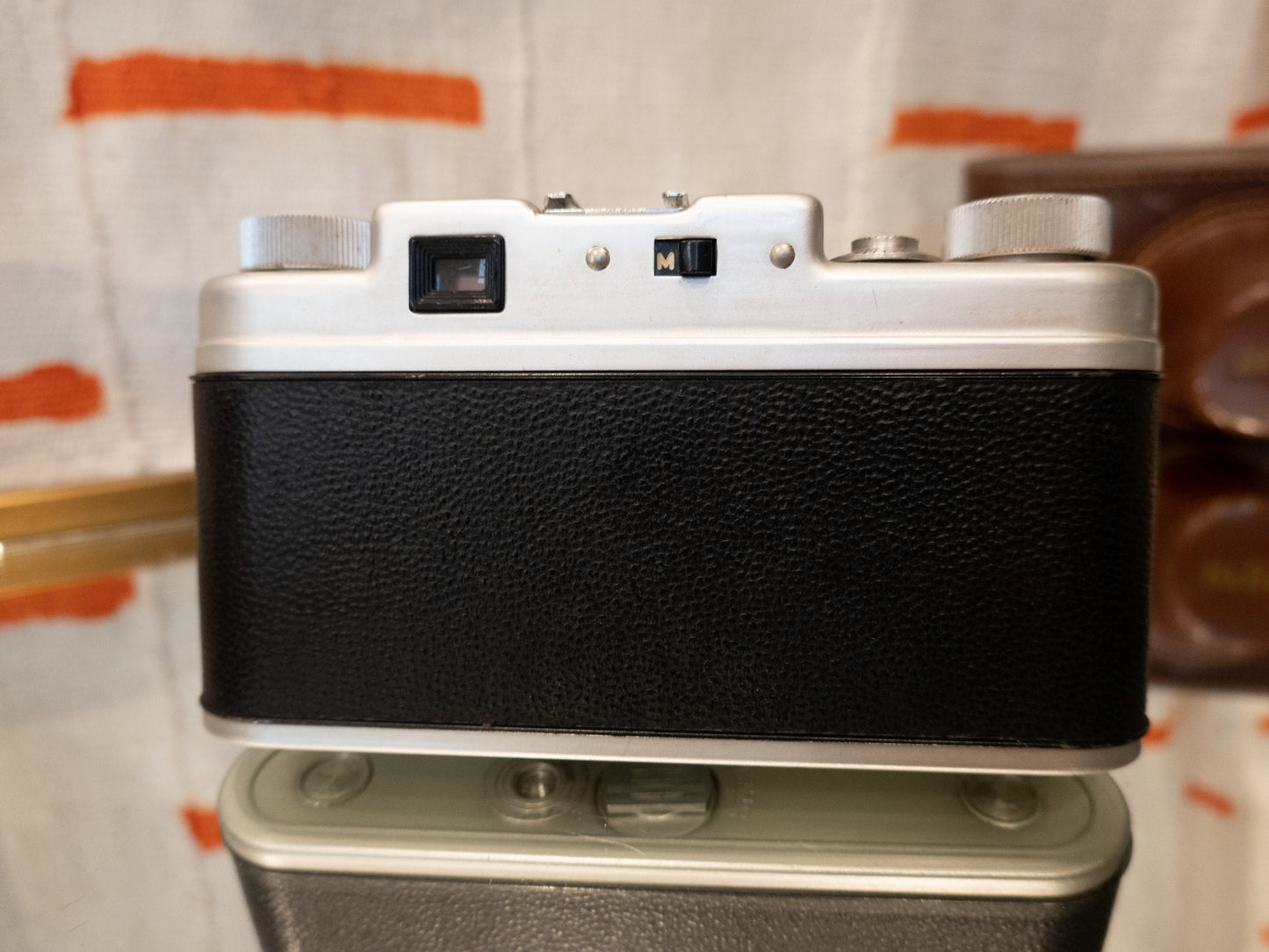 Argus C-Four Rangefinder Camera - Argus C-4 - 35mm Film Camera Vintage - With Flash & Leather Case