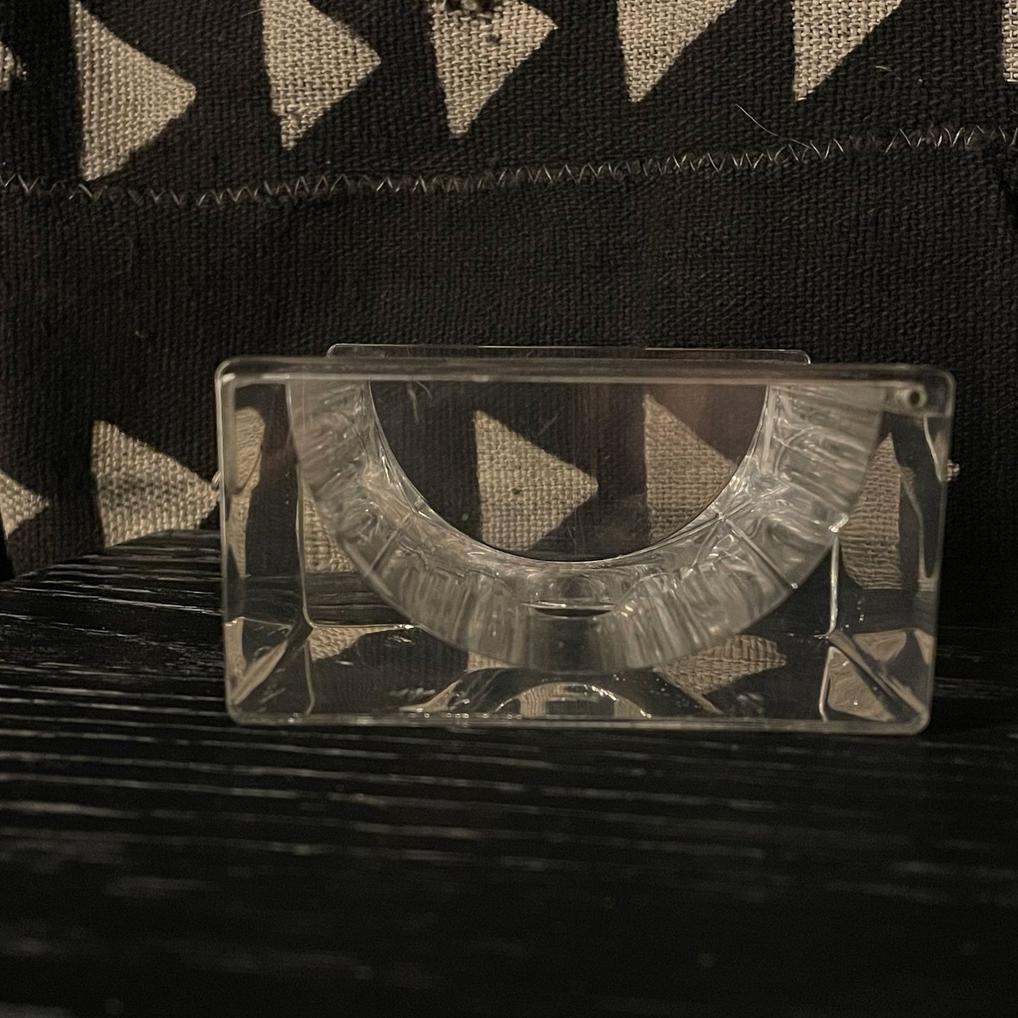 Art Deco Lucite & Silver Plated Box - Intricate Design - Cigarette Holder Trinket Dish - WMF