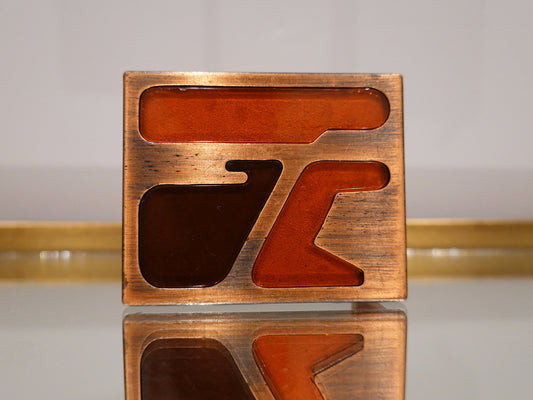 70's Belt Buckle - Groovy MCM Hippy Boho Accessory