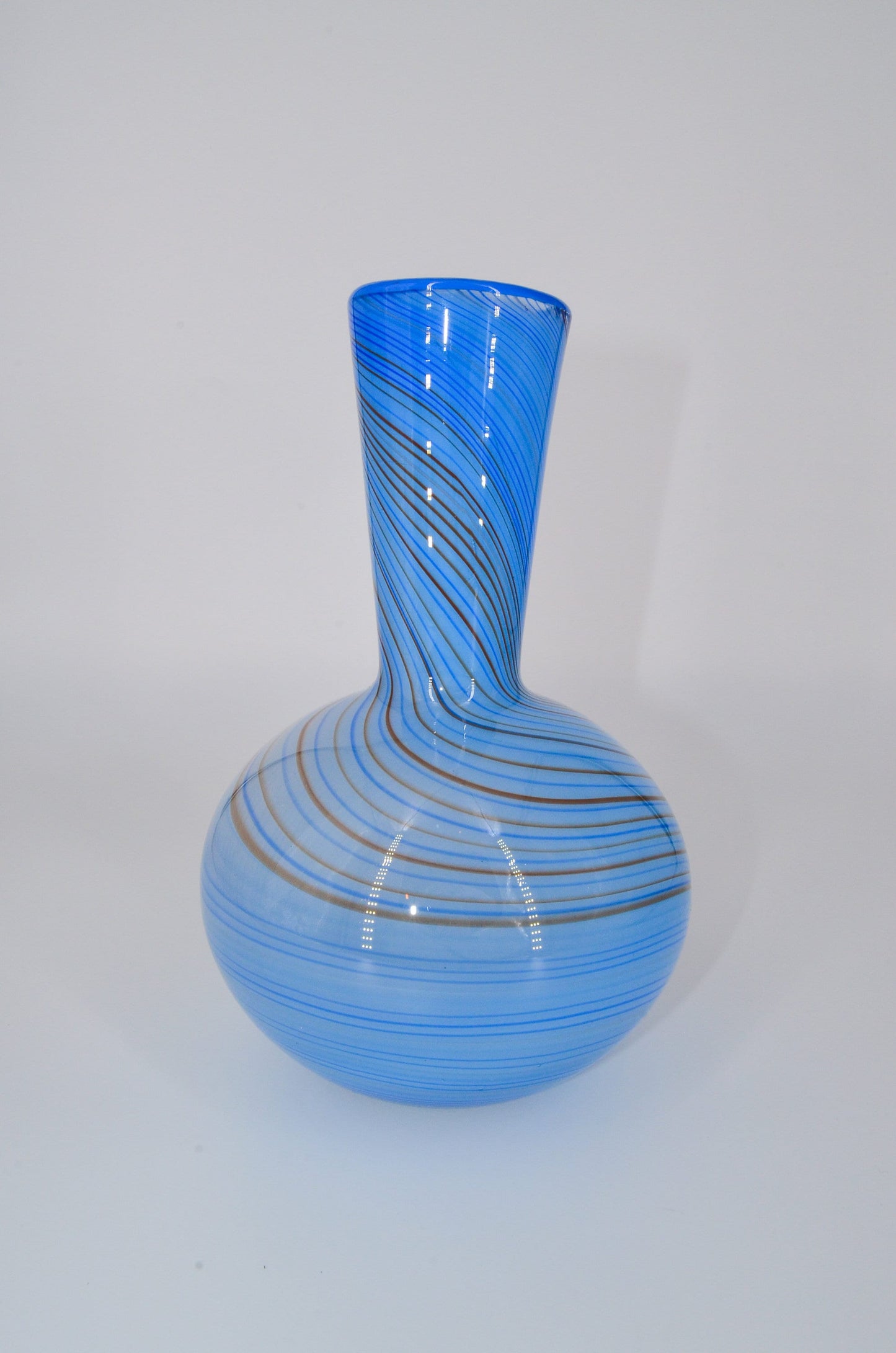 Handblown Glass Vase - MCM Design - Dansk International