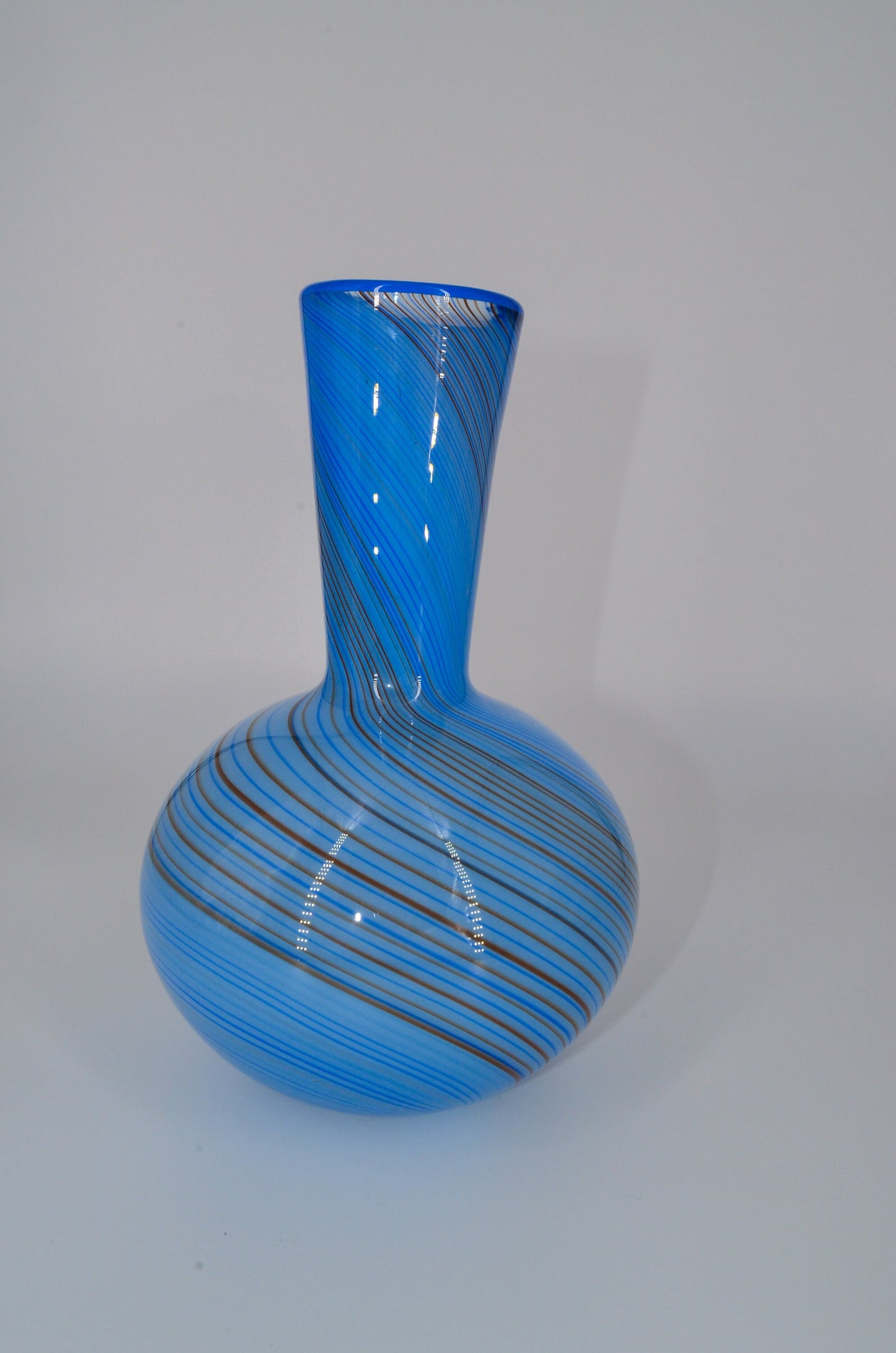 Handblown Glass Vase - MCM Design - Dansk International