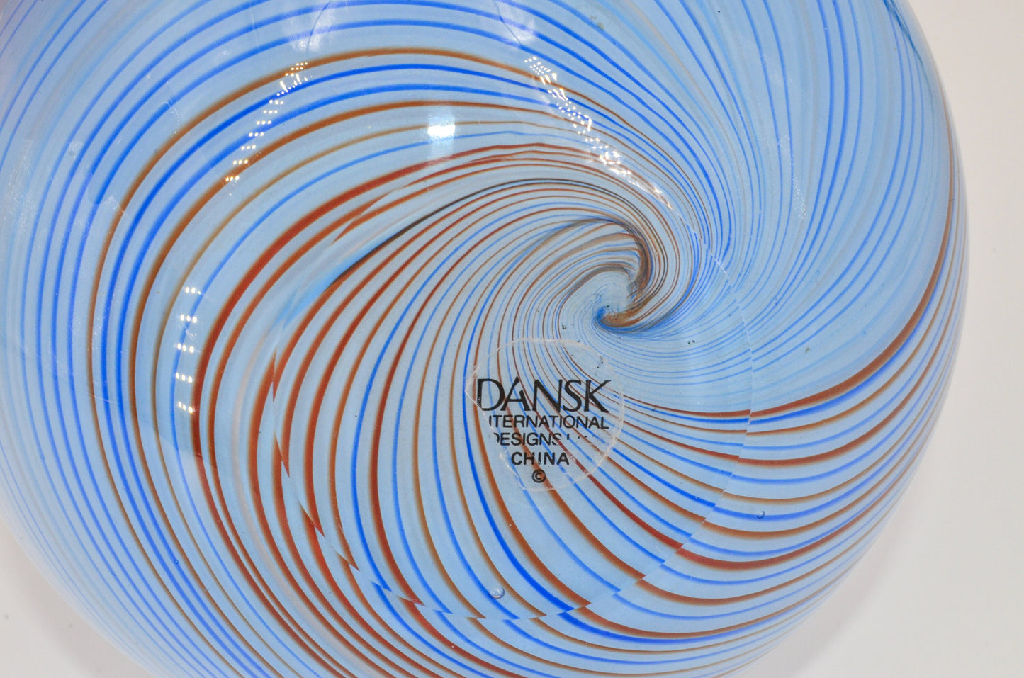 Handblown Glass Vase - MCM Design - Dansk International