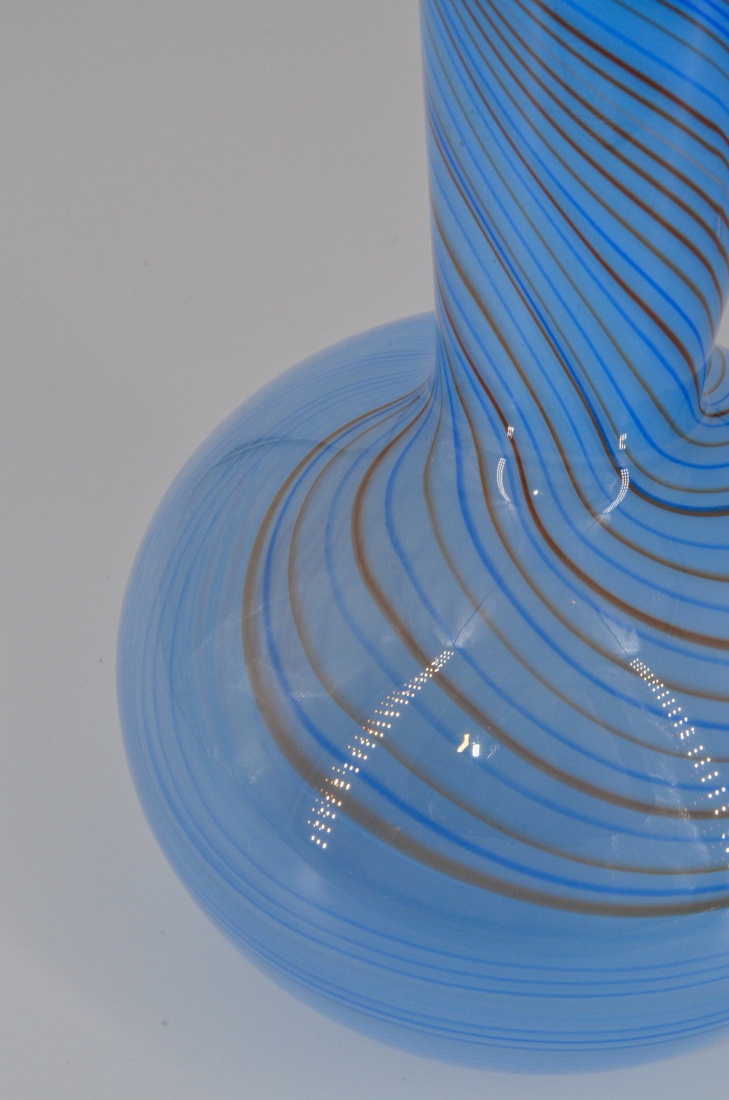 Handblown Glass Vase - MCM Design - Dansk International