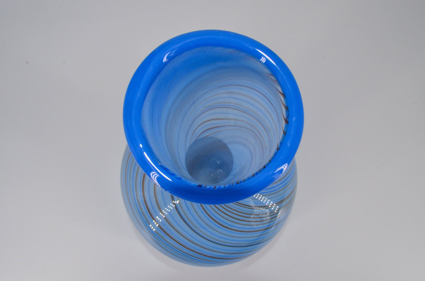 Handblown Glass Vase - MCM Design - Dansk International