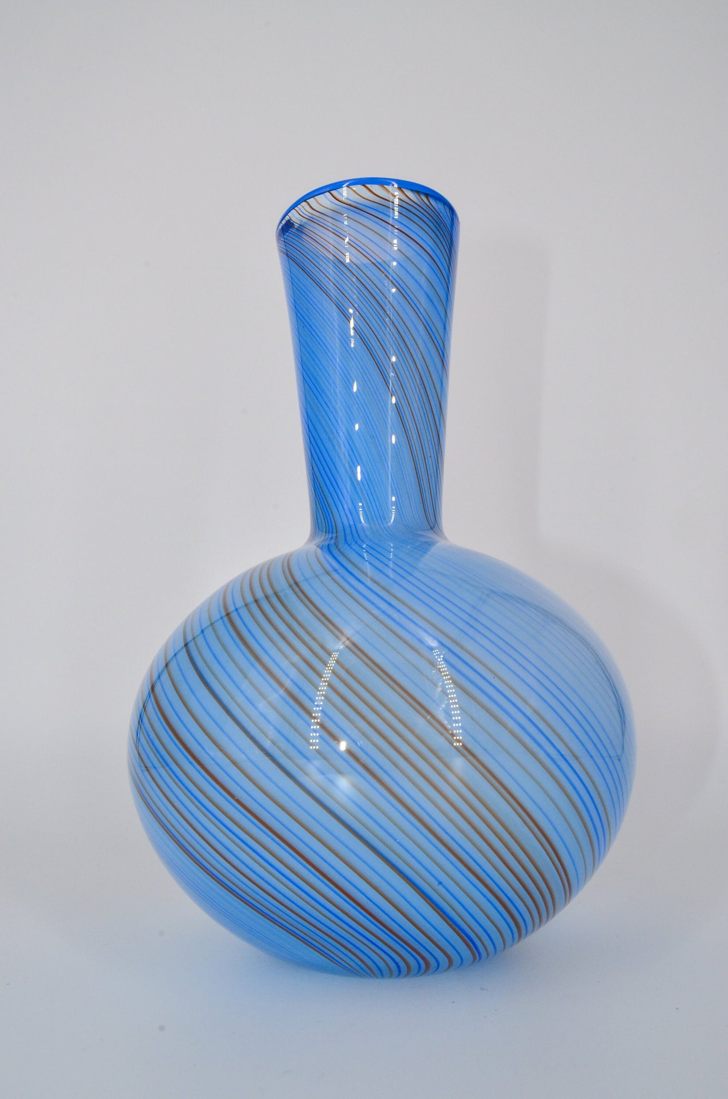 Handblown Glass Vase - MCM Design - Dansk International