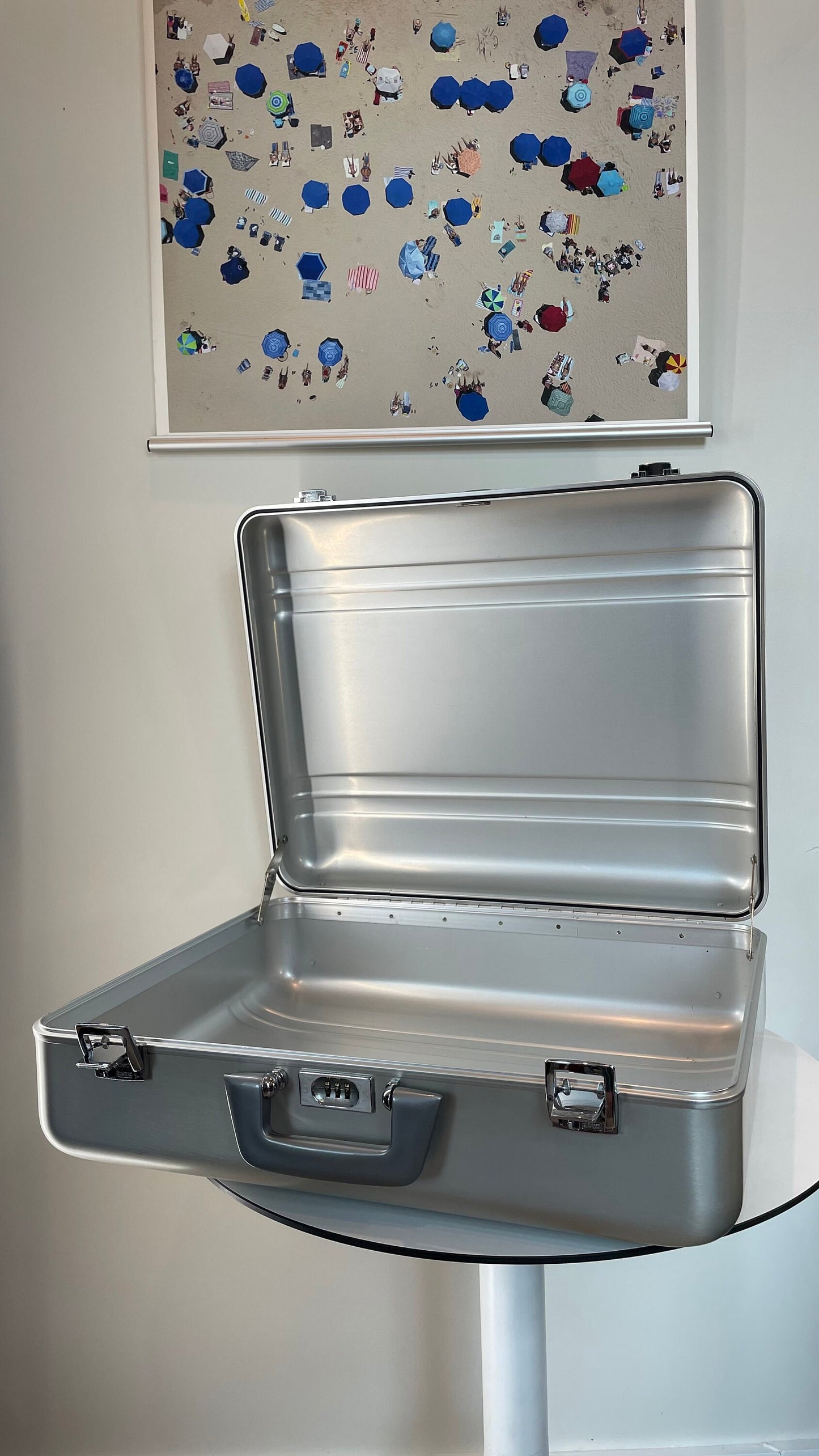 LAST ONE Zero Halliburton Aluminum Locking Cases - Vintage MCM - Camera Case Pelican Case - Gear Protector