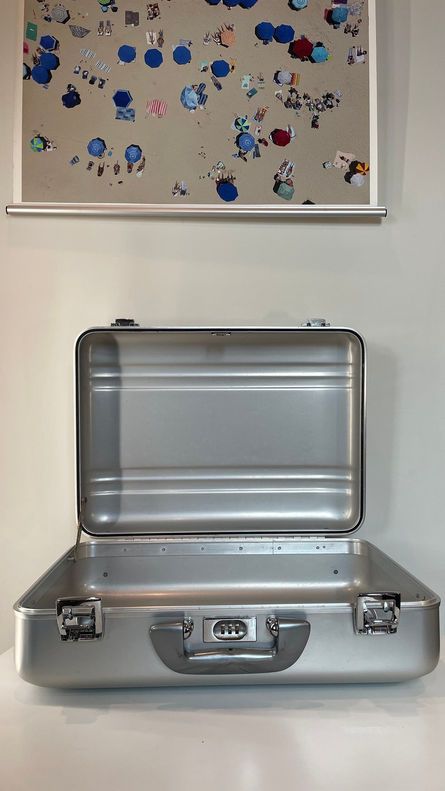 LAST ONE Zero Halliburton Aluminum Locking Cases - Vintage MCM - Camera Case Pelican Case - Gear Protector