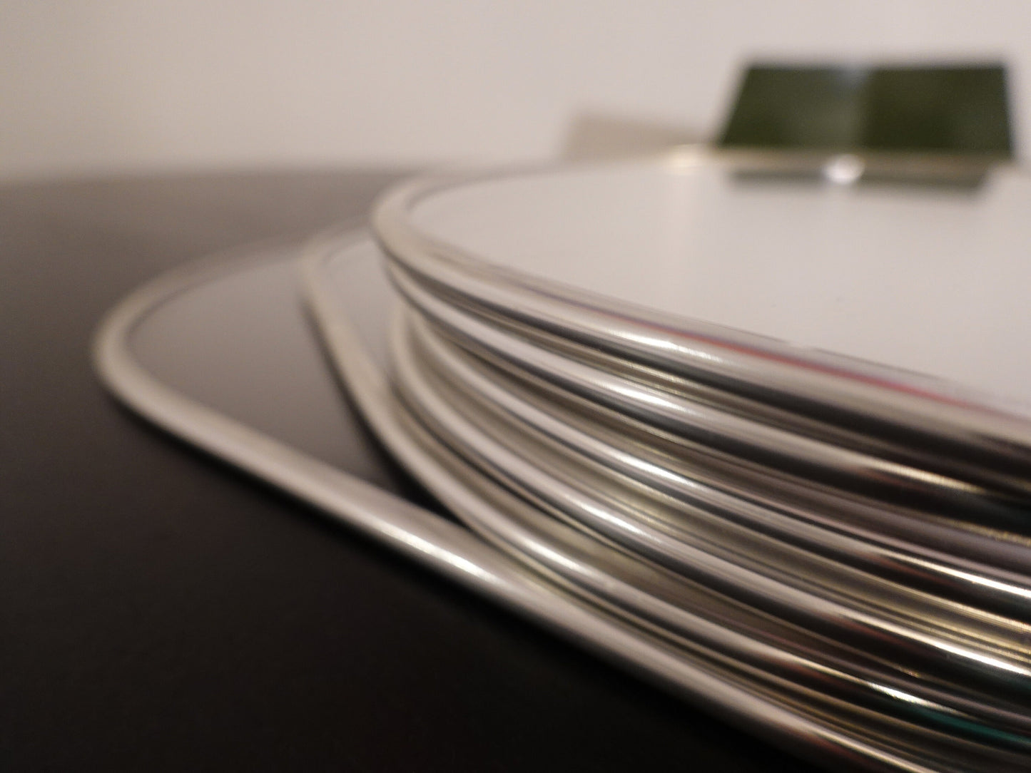 RESERVED Vintage Clear Acrylic Placemats - Lucite Table Wear - 1980s Home