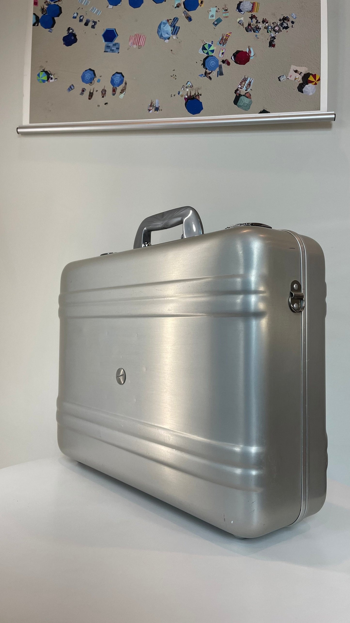 LAST ONE Zero Halliburton Aluminum Locking Cases - Vintage MCM - Camera Case Pelican Case - Gear Protector
