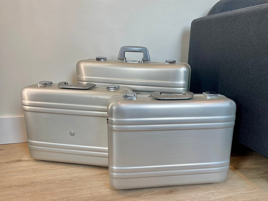 LAST ONE Zero Halliburton Aluminum Locking Cases - Vintage MCM - Camera Case Pelican Case - Gear Protector