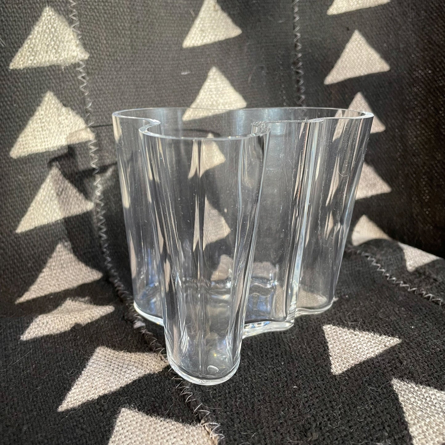 Early Iittala Aalto Vase - Alvar Aalto - Hand Blown Glass