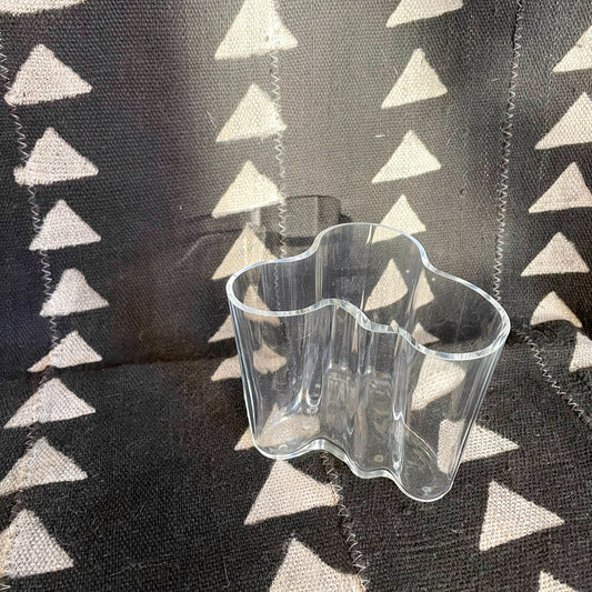 Early Iittala Aalto Vase - Alvar Aalto - Hand Blown Glass