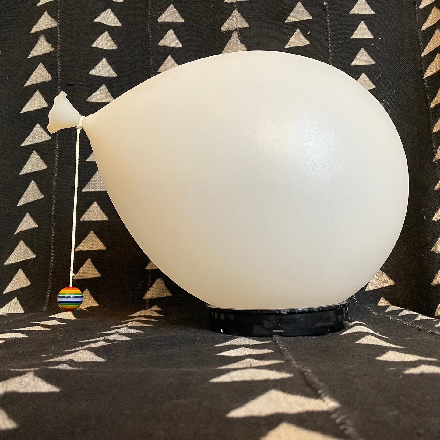 Bilumen Balloon Lamp by Yves Christin - 1970s Home Decor - Mid-Century Italian Design - 70s Lighting