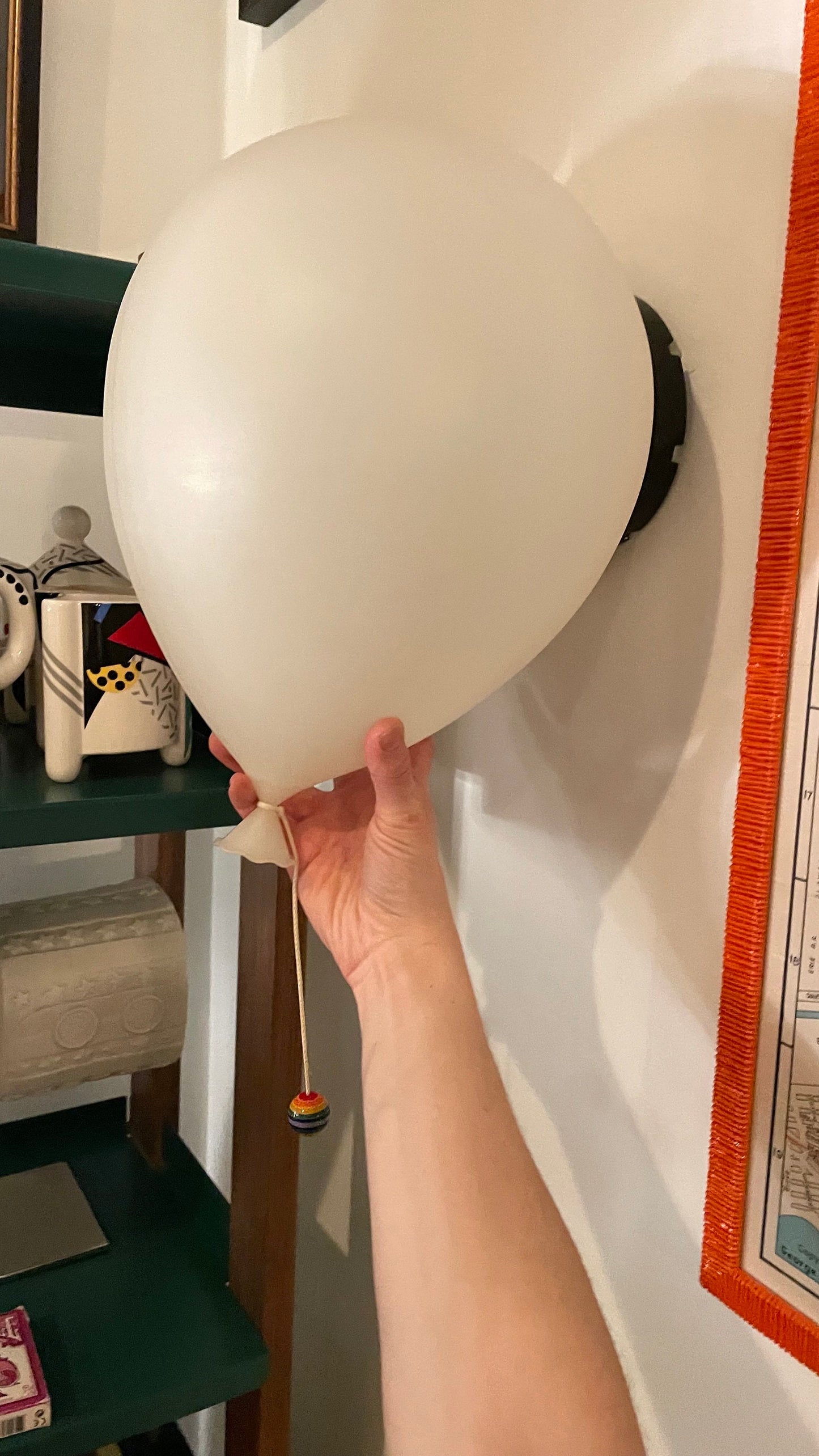 Bilumen Balloon Lamp by Yves Christin - 1970s Home Decor - Mid-Century Italian Design - 70s Lighting