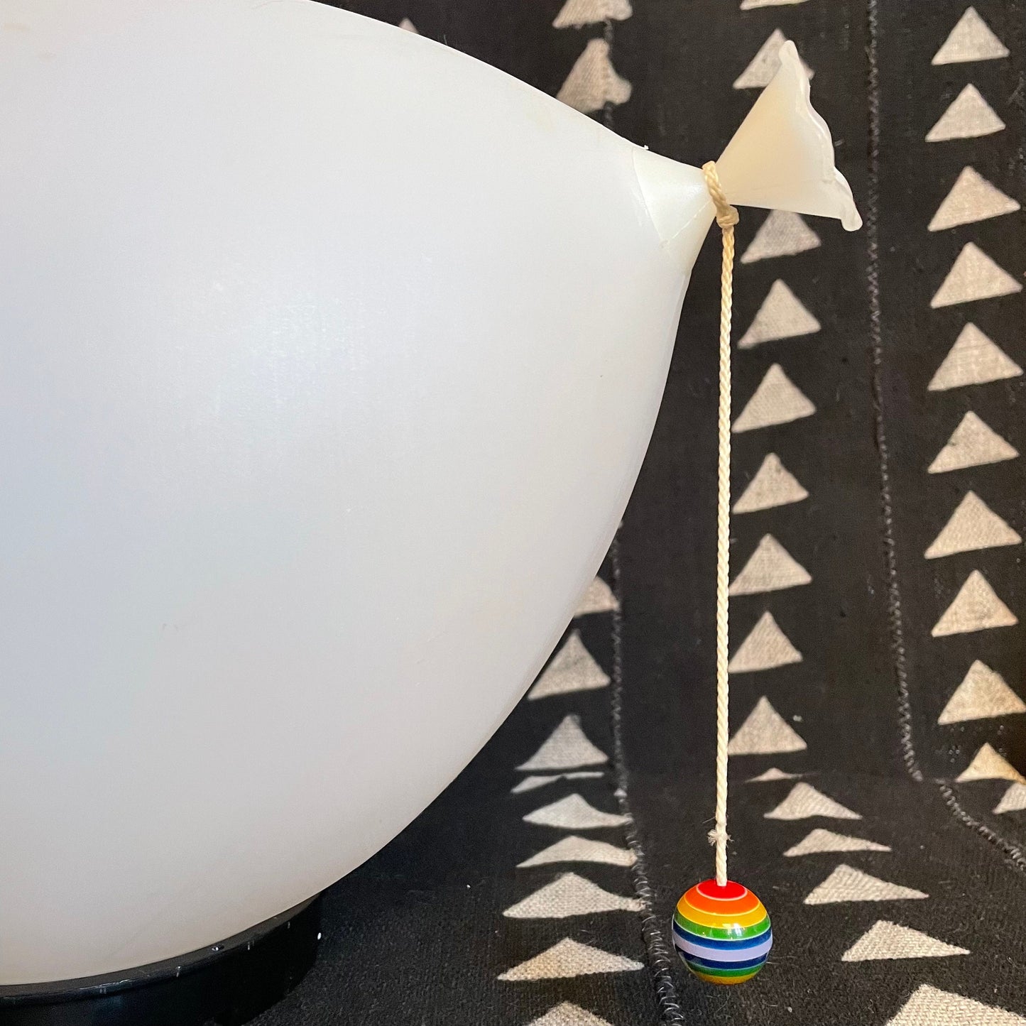 Bilumen Balloon Lamp by Yves Christin - 1970s Home Decor - Mid-Century Italian Design - 70s Lighting
