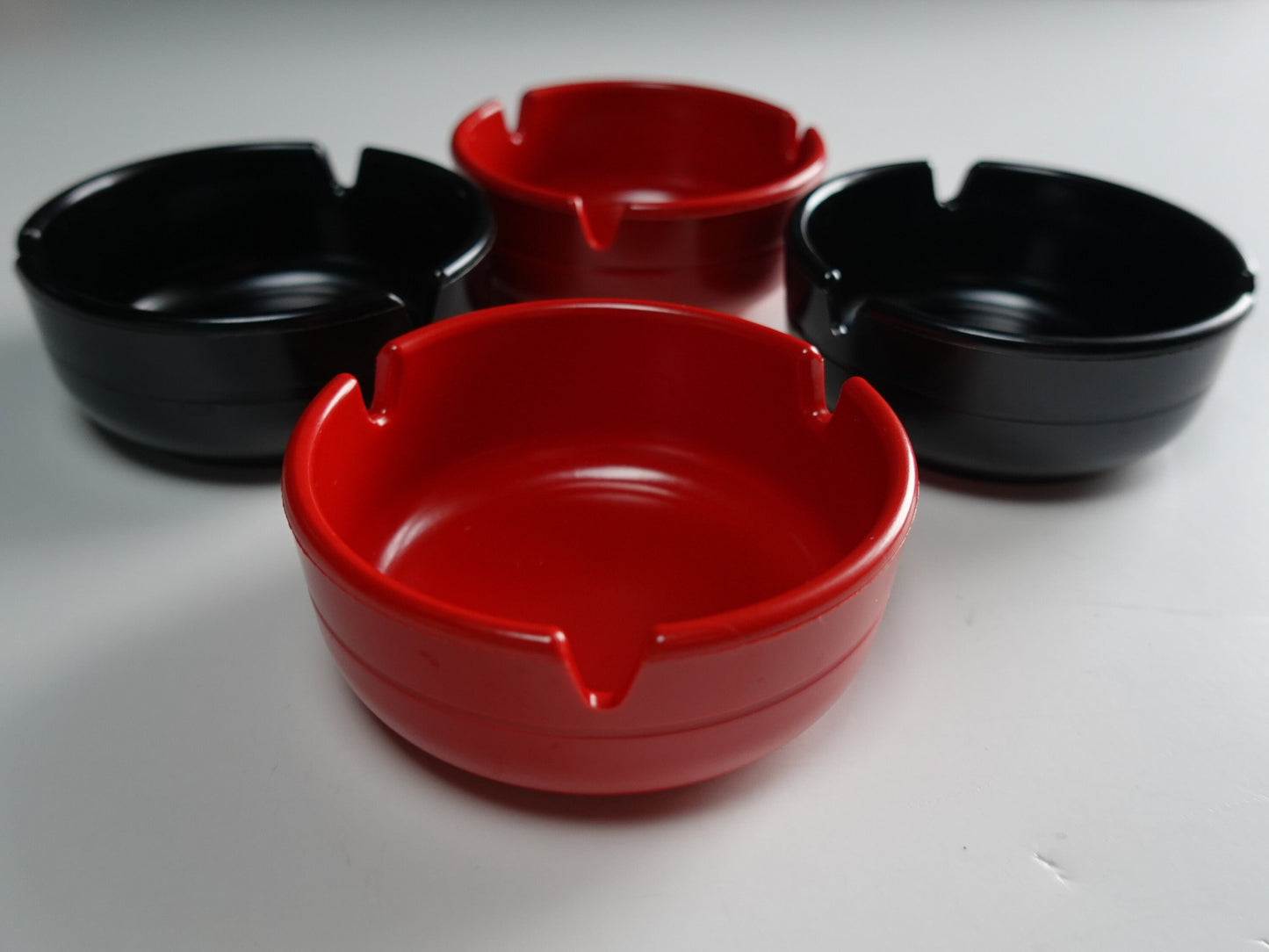 Vintage Poker Night Coaster and Ashtray Set - With Original Box - 1960's Party Set - Queen of Hearts