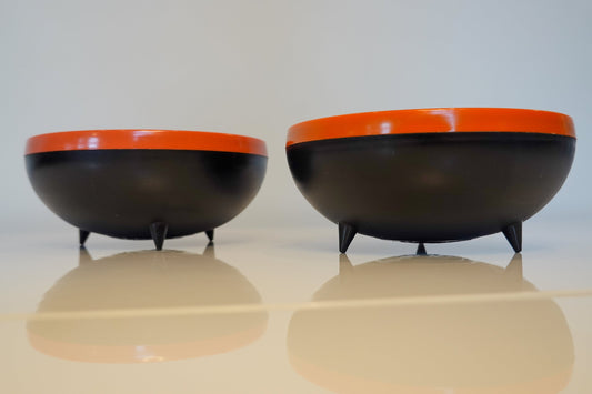 Atomic Design Footed Bowls - Vintage Bolero Bowls - Reinecke Therm-O-Bowl