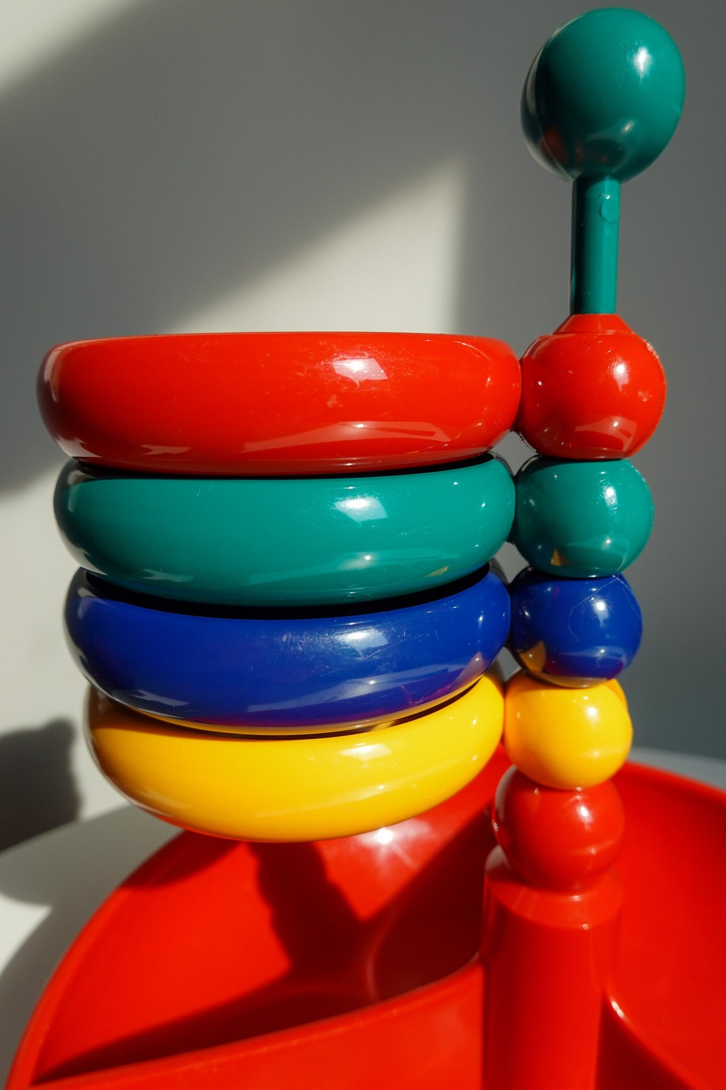 Emsa Snack Tower - Space Age Design - Mid-Century West German Design - Round Tabletop Storage - Early 1970's Design