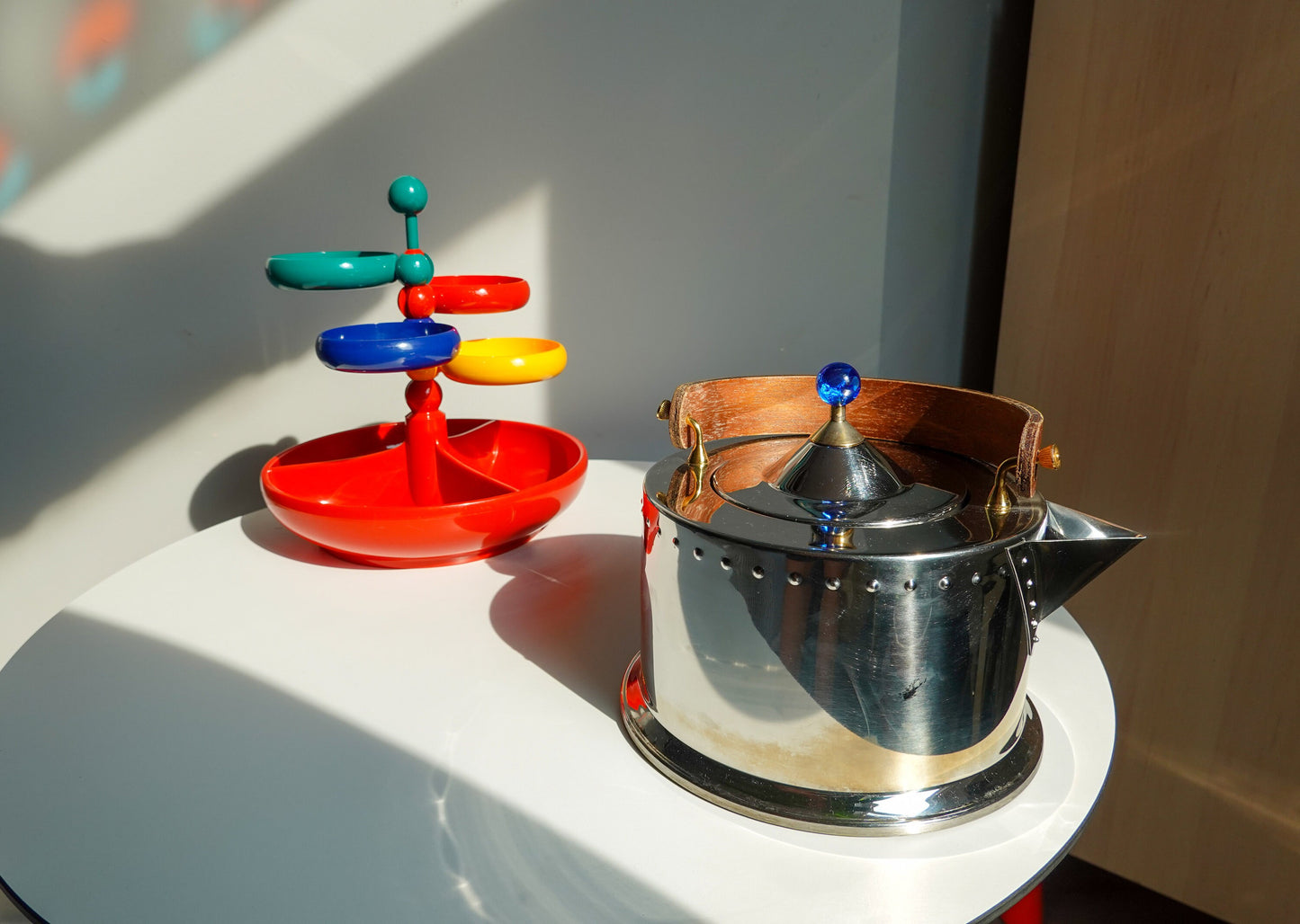 Emsa Snack Tower - Space Age Design - Mid-Century West German Design - Round Tabletop Storage - Early 1970's Design