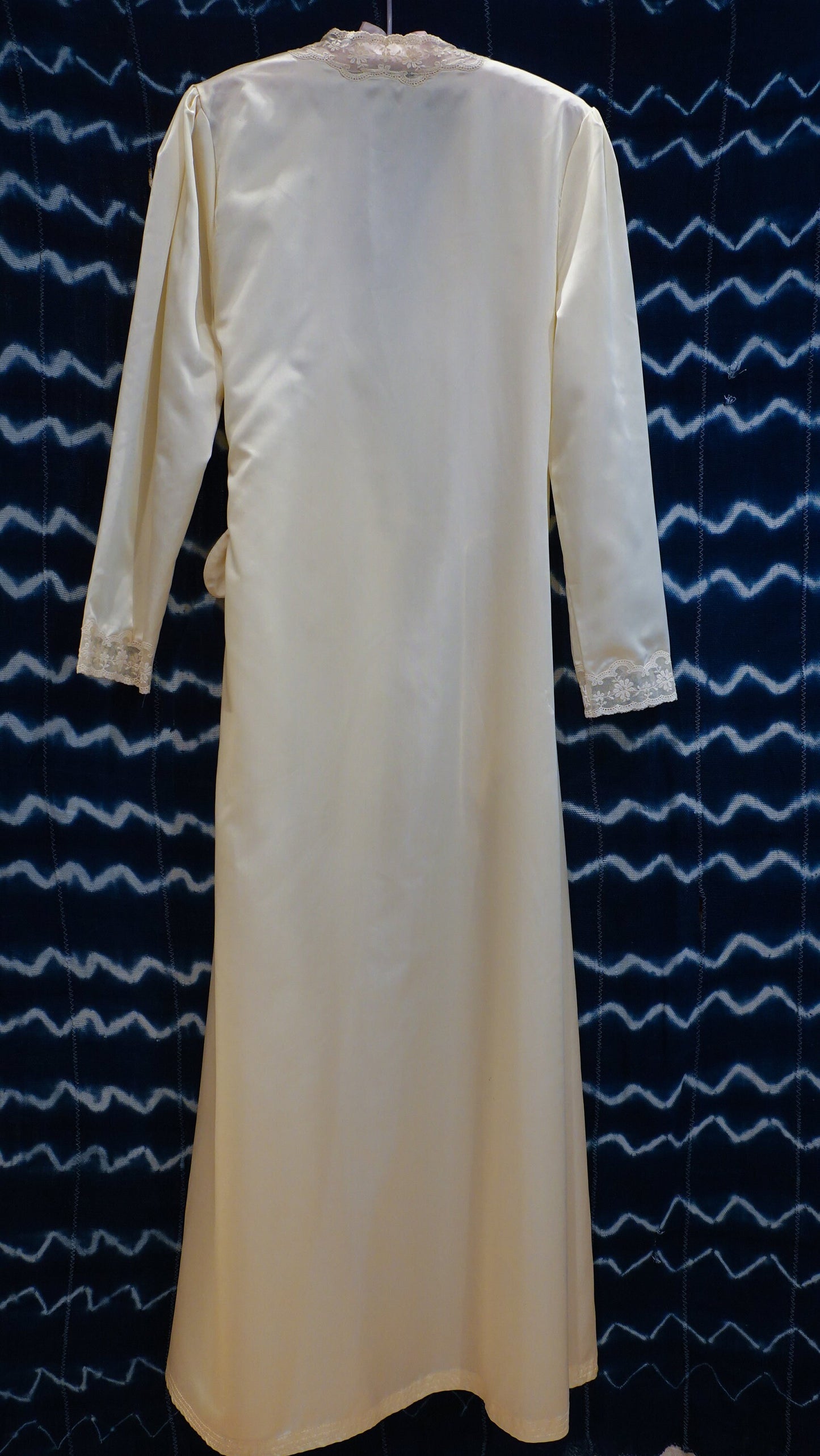 Vintage Christian Dior Silky and Lace Robe