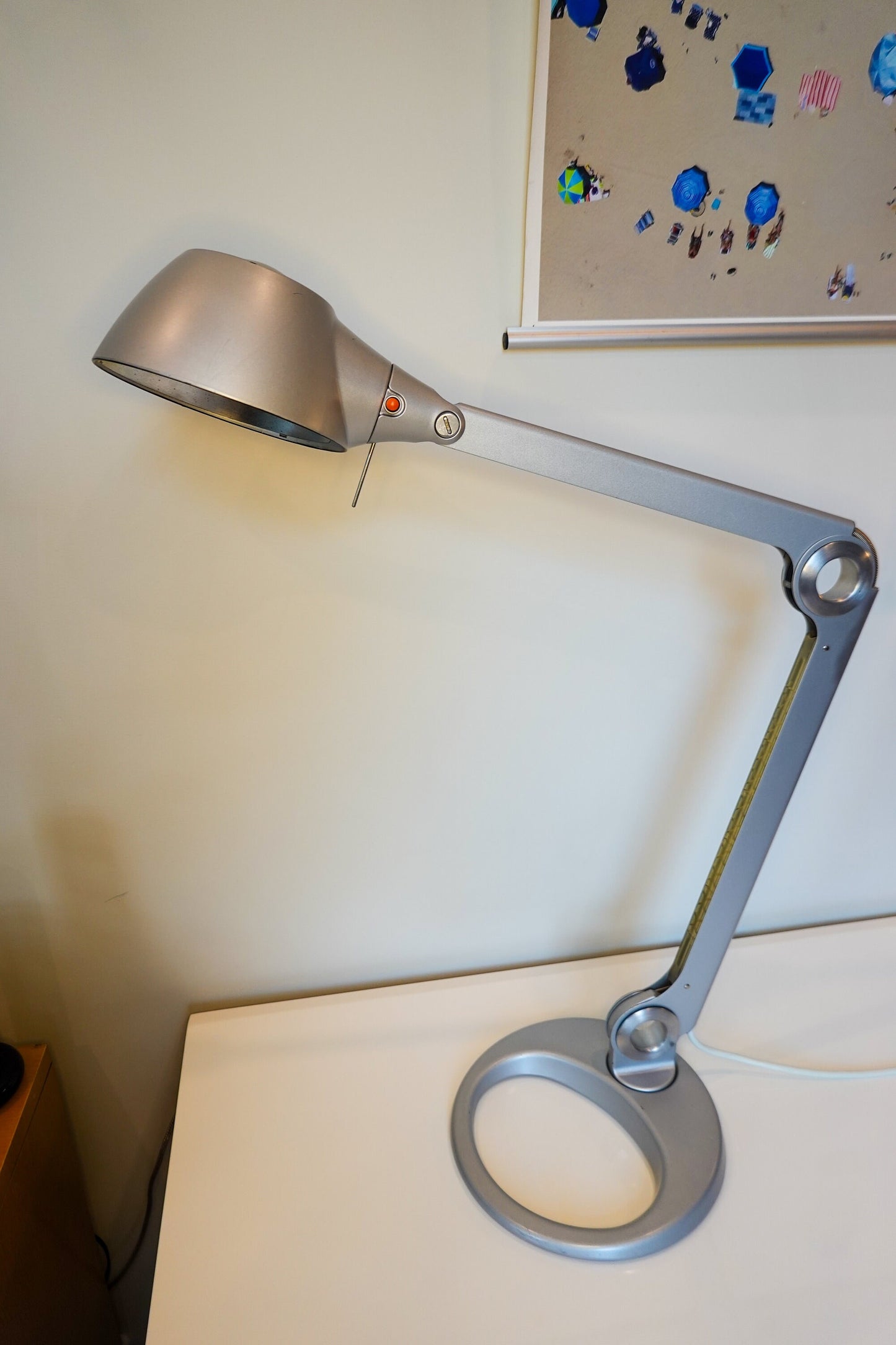 2000's Knoll Task Lamp - Stephan Copeland Design - Post-Modern Task Lamp - Heavy Duty Desk Lamp