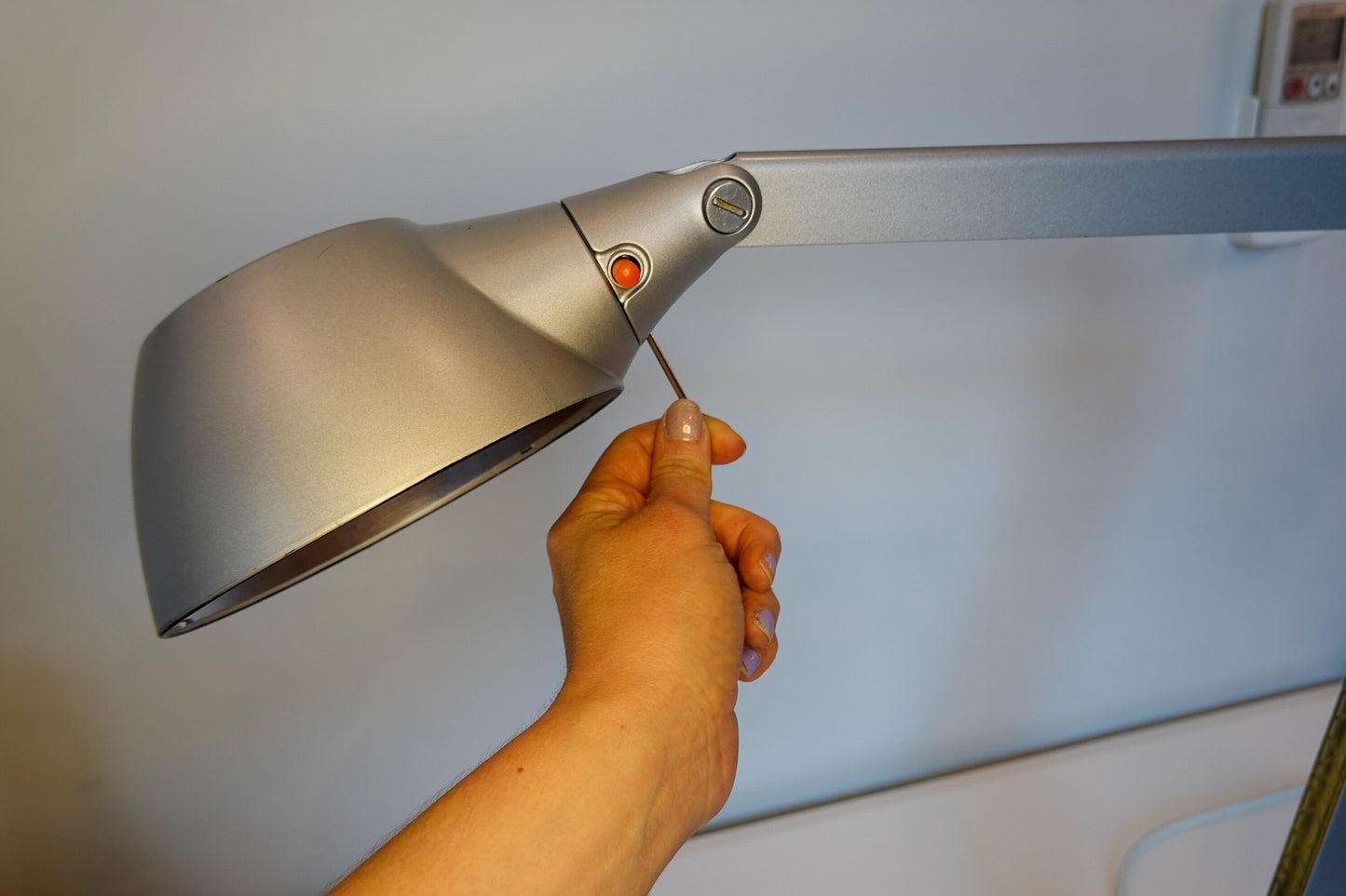 2000's Knoll Task Lamp - Stephan Copeland Design - Post-Modern Task Lamp - Heavy Duty Desk Lamp